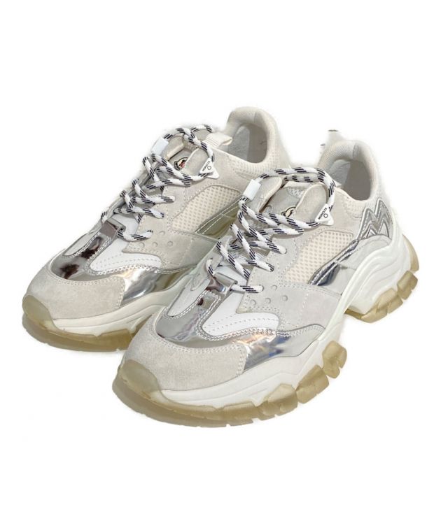 中古・古着通販】MONCLER (モンクレール) ダッドスニーカー ホワイト 