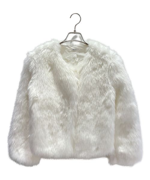 YOKOCHAN ヨーコチャン アウター ダウンコート ファーコート 36 中古・古着通販】YOKO CHAN (ヨーコチャン) エコファージャケット