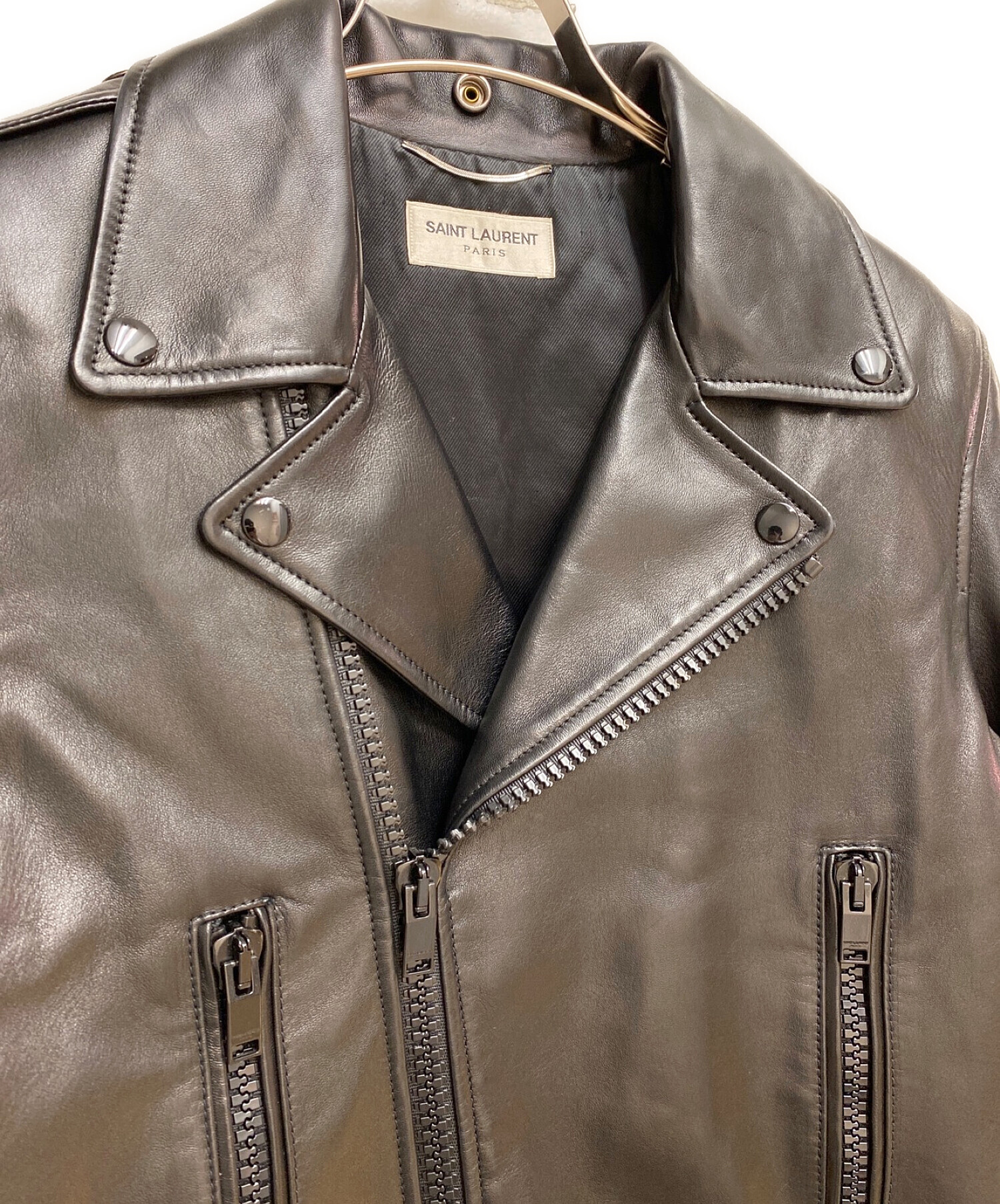 中古・古着通販】Saint Laurent Paris (サンローランパリ) レザー