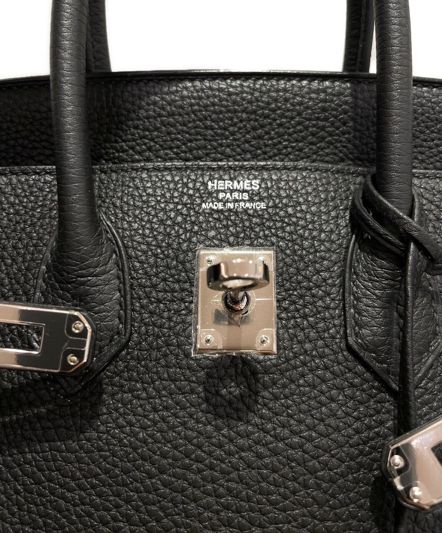 中古・古着通販】HERMES (エルメス) バーキン25 ブラック サイズ:25 未