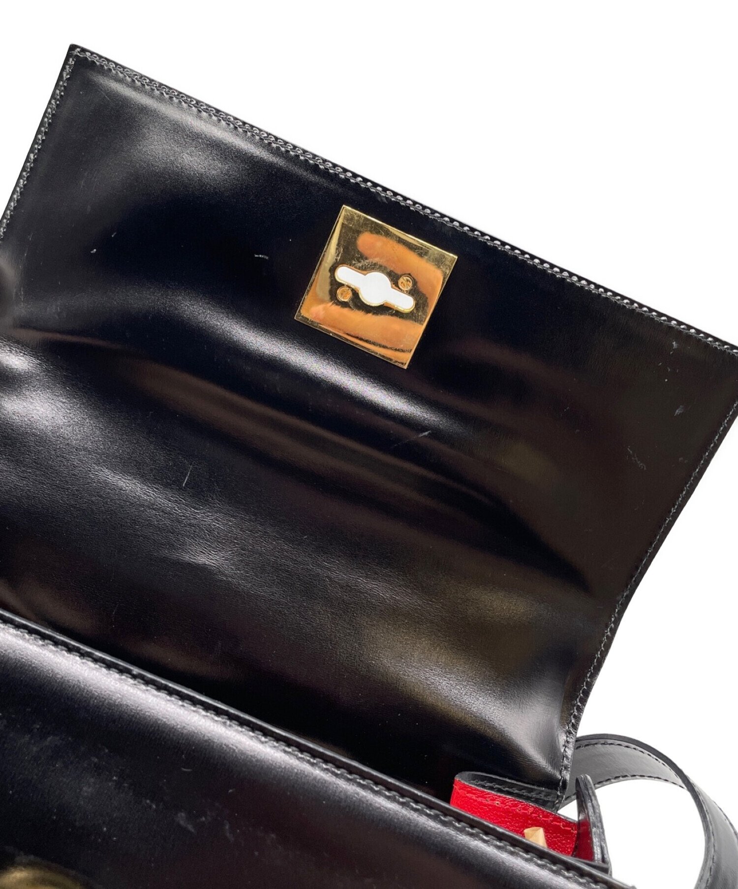 中古・古着通販】CELINE (セリーヌ) ショルダーバッグ ブラック サイズ