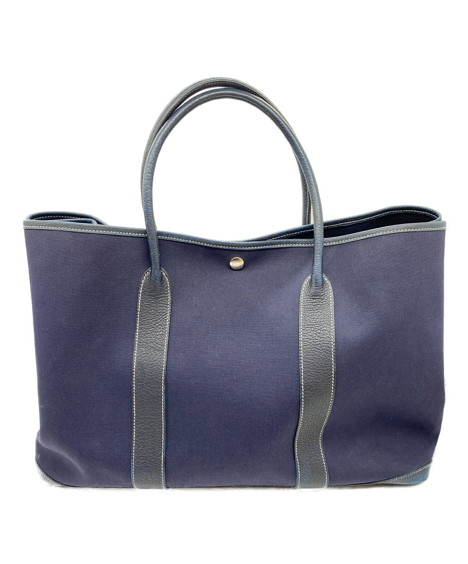 中古・古着通販】HERMES (エルメス) ガーデンパーティGM ネイビー