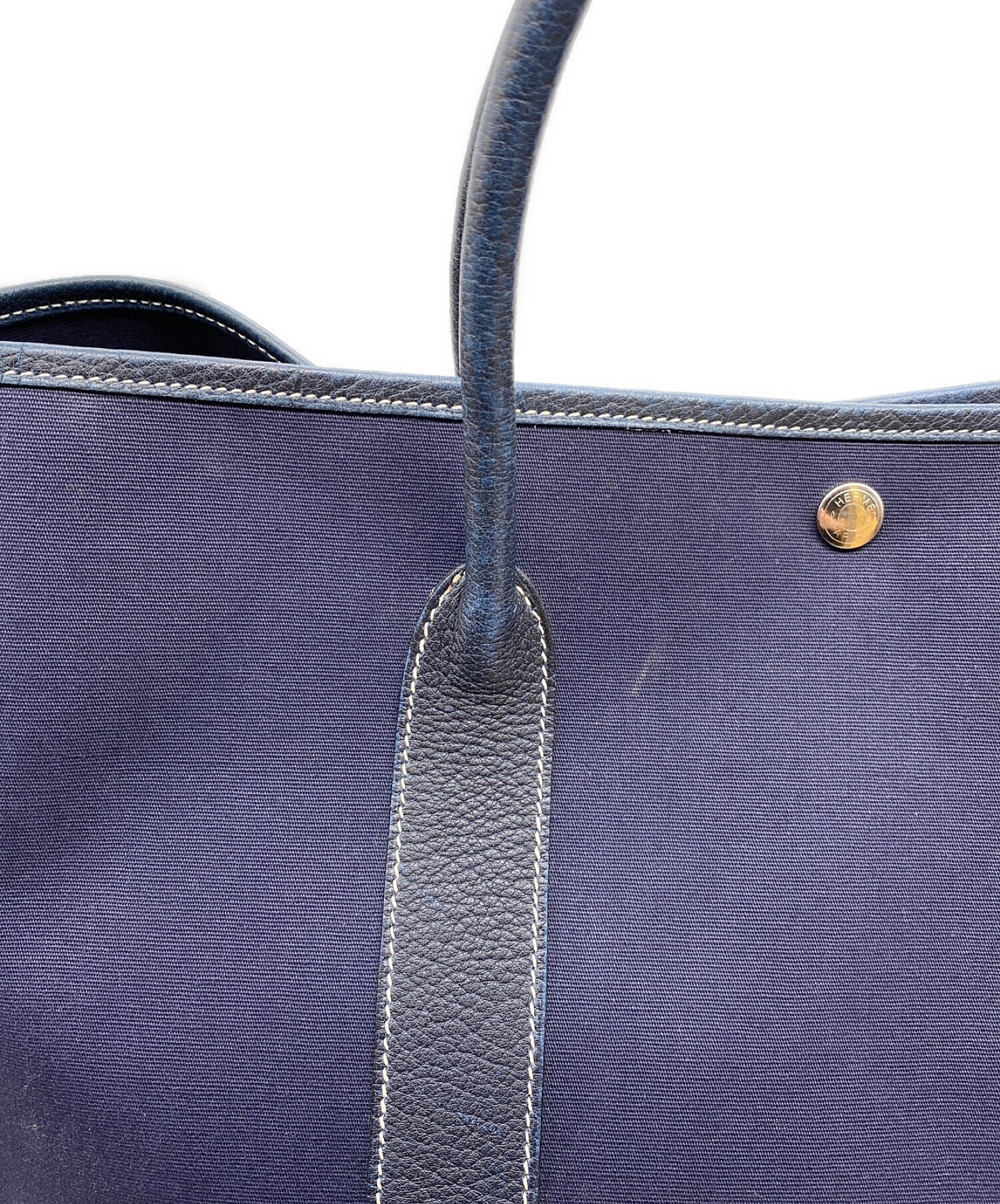 中古・古着通販】HERMES (エルメス) ガーデンパーティGM ネイビー