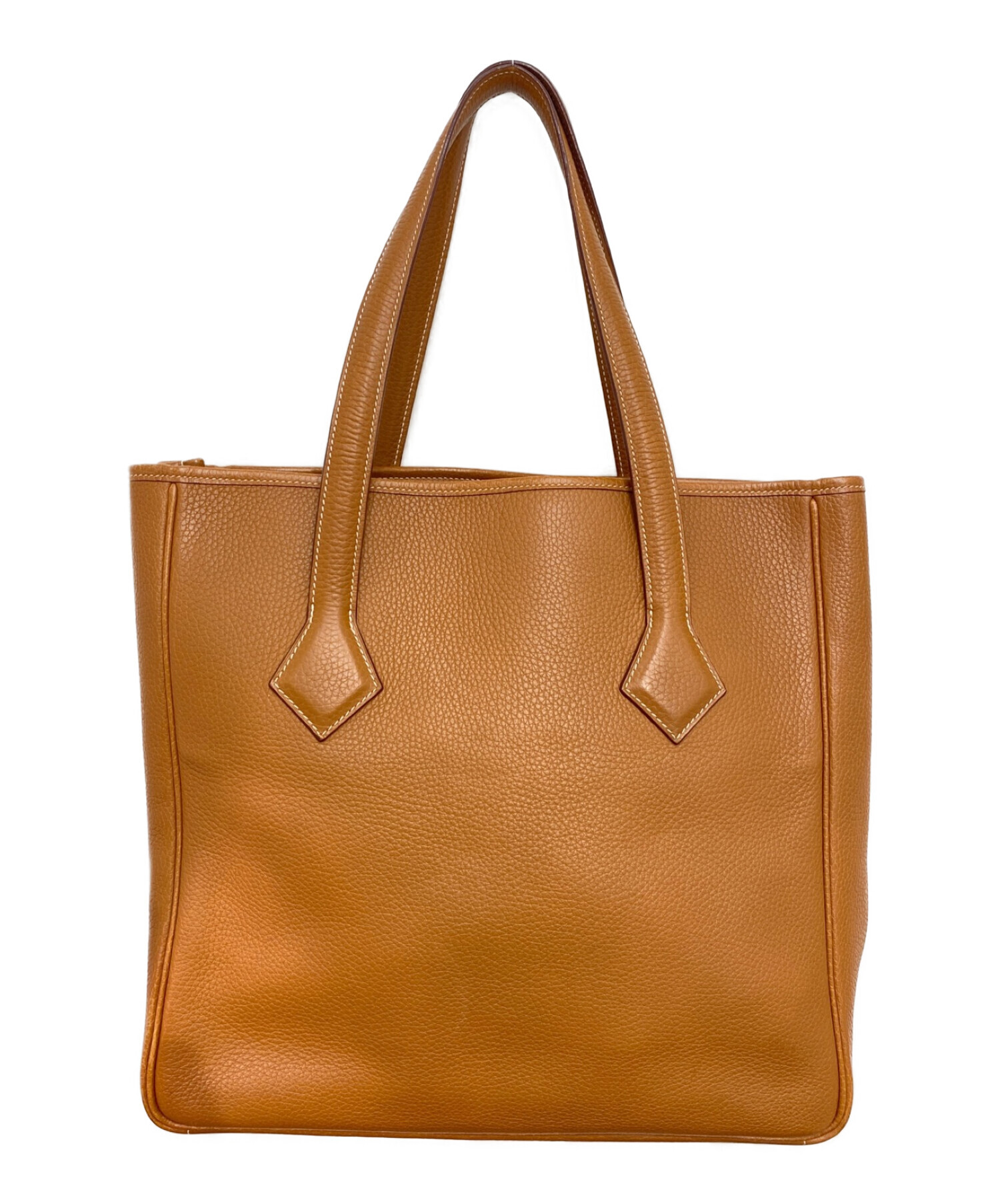 中古・古着通販】HERMES (エルメス) ヴィクトリアカバス ブラウン