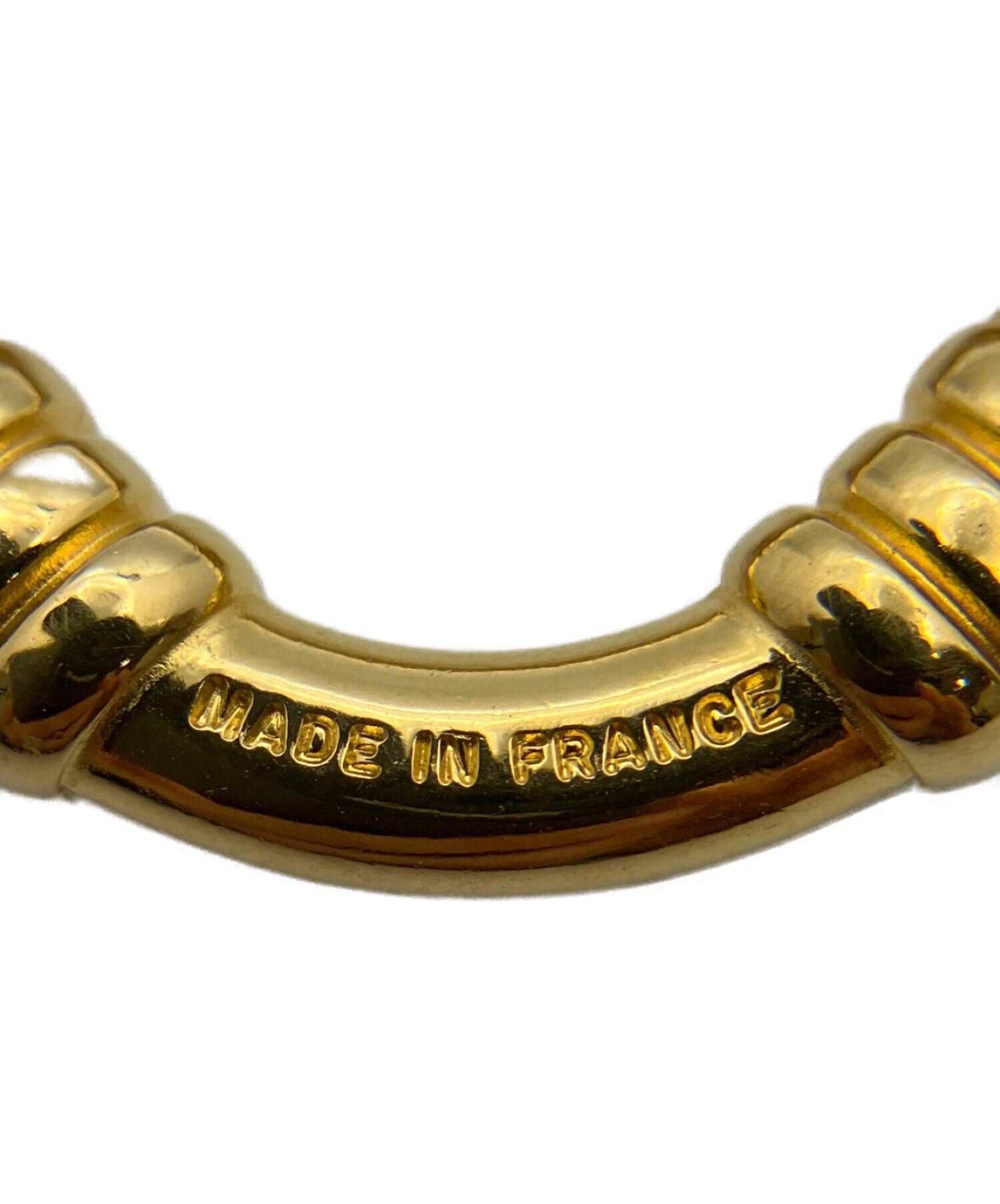 中古・古着通販】HERMES (エルメス) ブーエ スカーフリング ゴールド