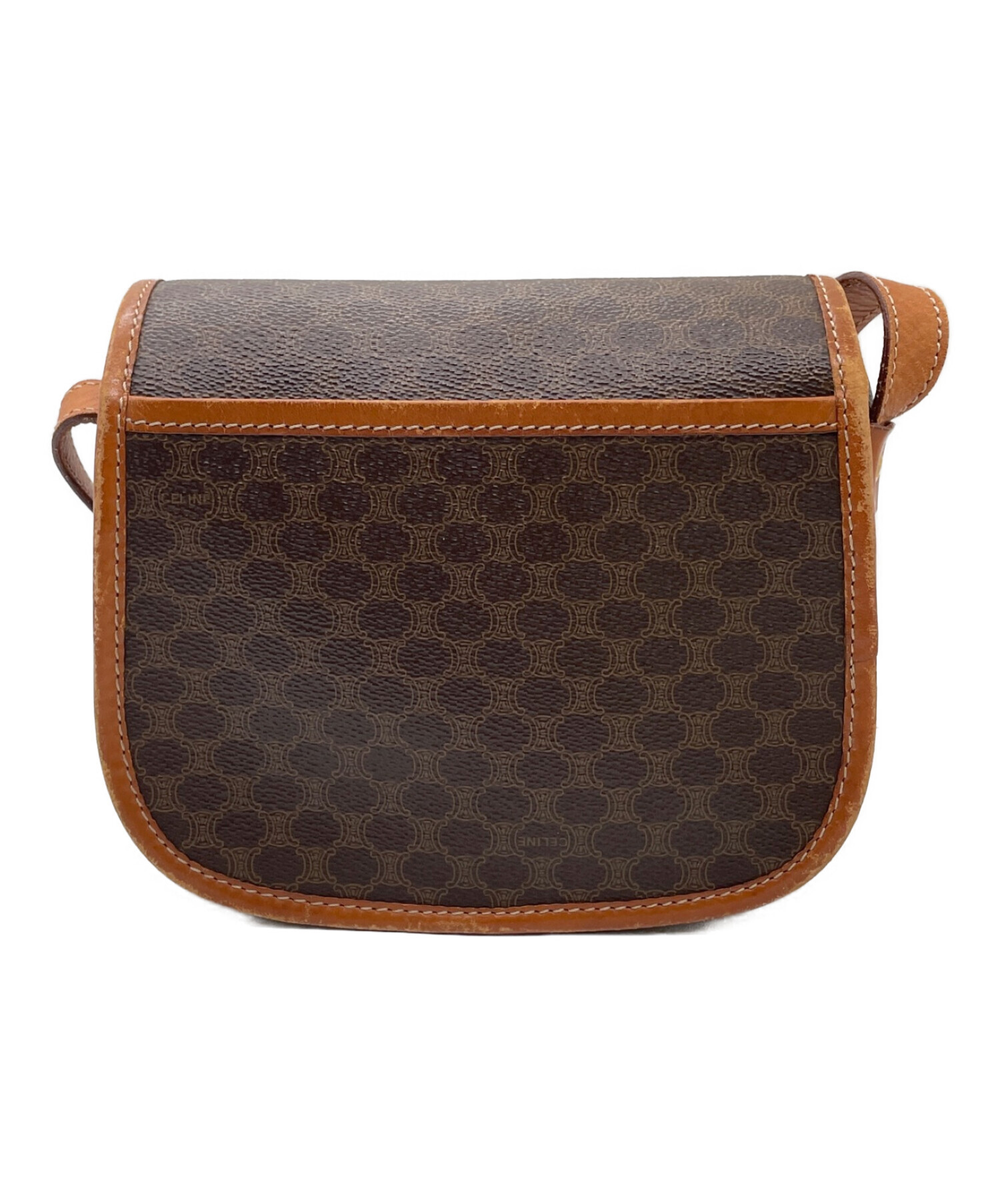 中古・古着通販】CELINE (セリーヌ) マカダム柄ショルダーバッグ