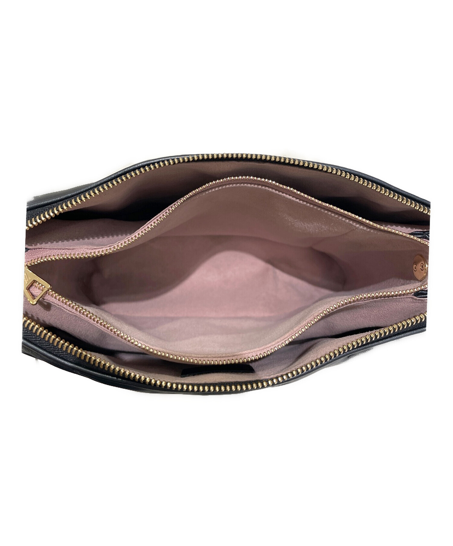中古・古着通販】LOUIS VUITTON (ルイ ヴィトン) クッサンPM ブラック