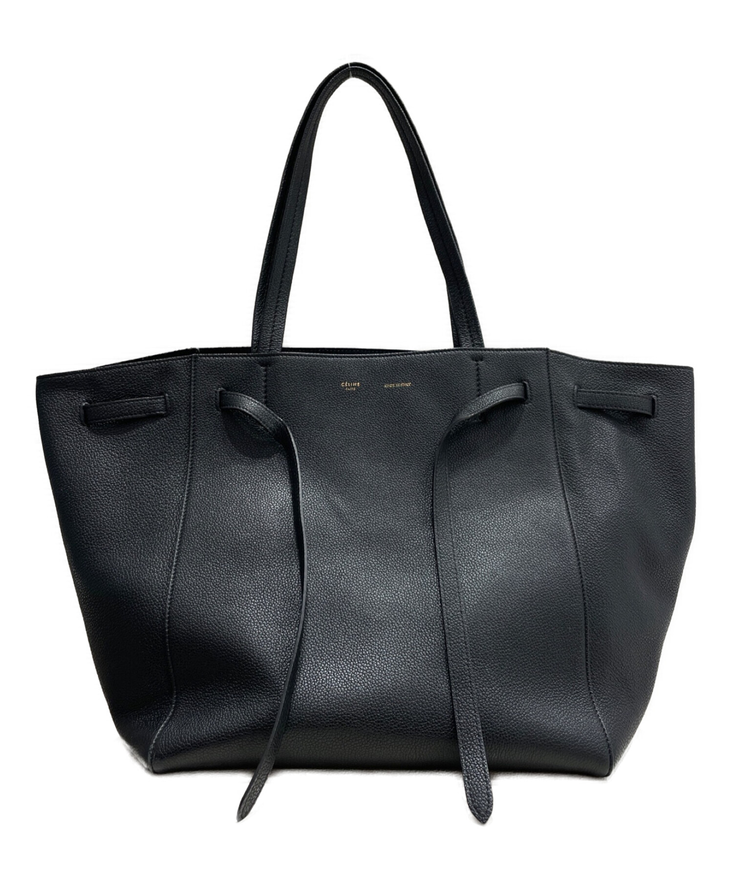 セリーヌ　カバファントム　スモール　ブラック CELINE（セリーヌ） カバファントム スモール トートバッグ 新ロゴ