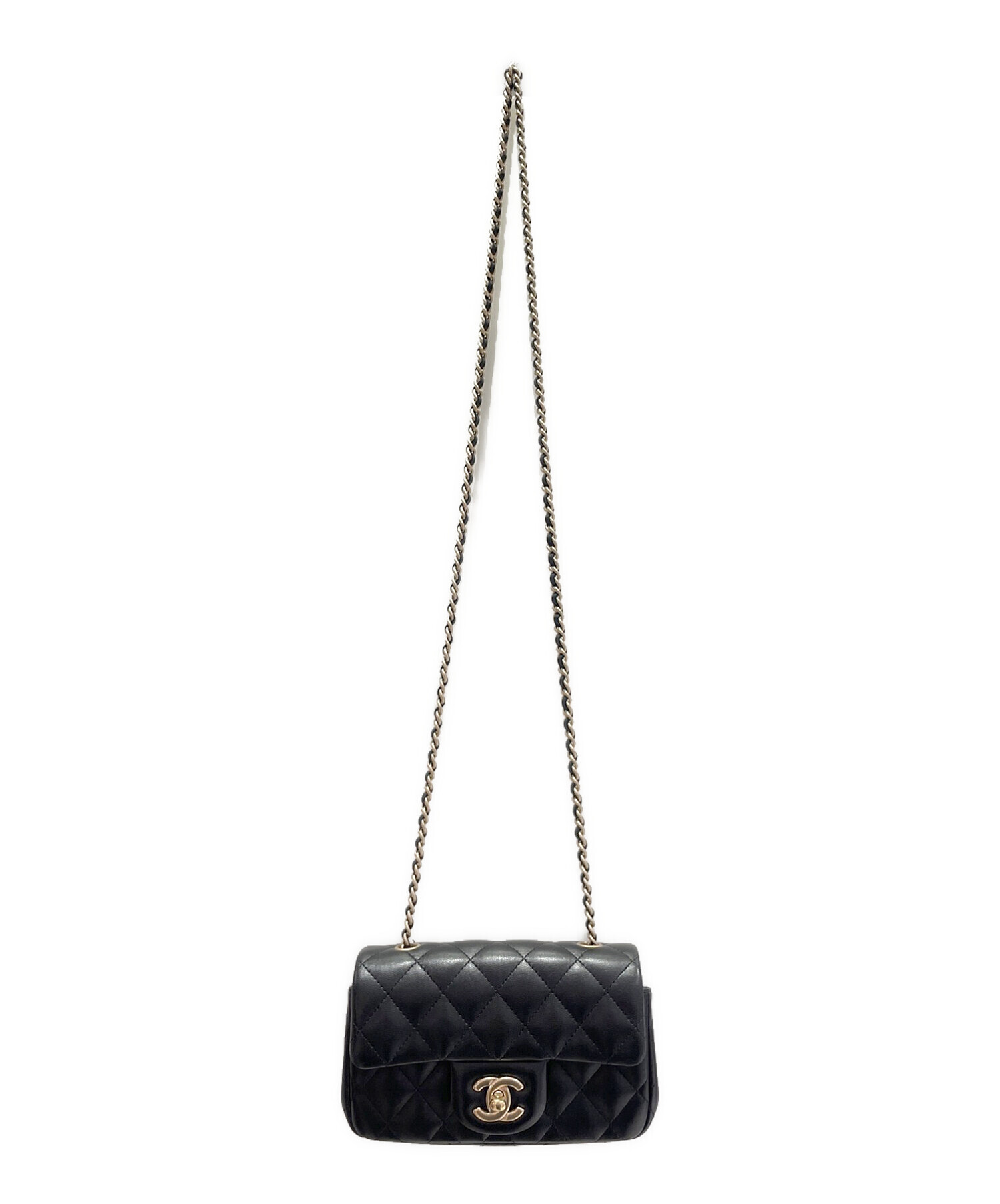 シャネル ミニ マトラッセ レディース 【中古】 中古・古着通販】CHANEL (シャネル) ミニマトラッセチェーンショルダー