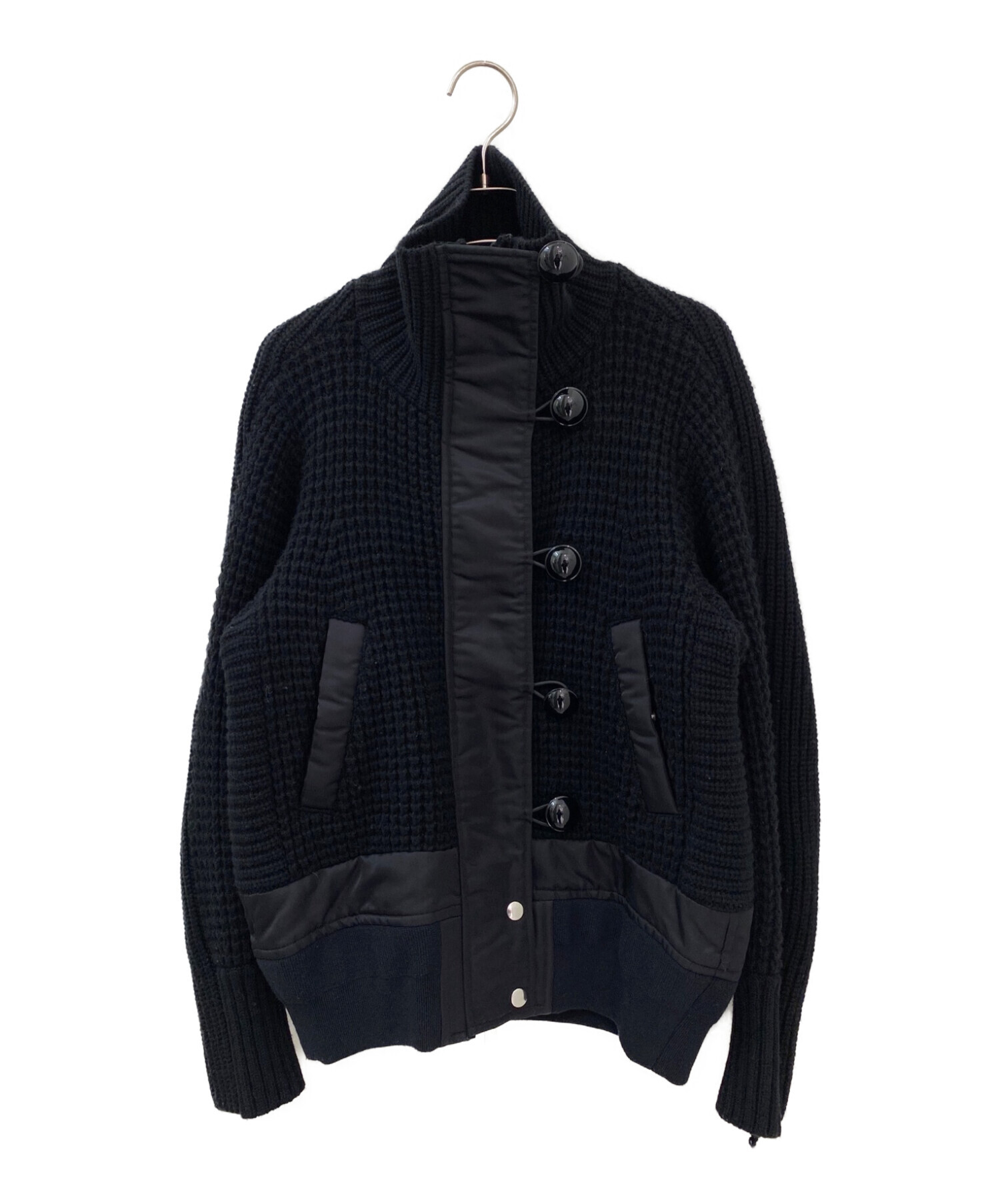 中古・古着通販】sacai (サカイ) ジップアップ切替ハイネック 