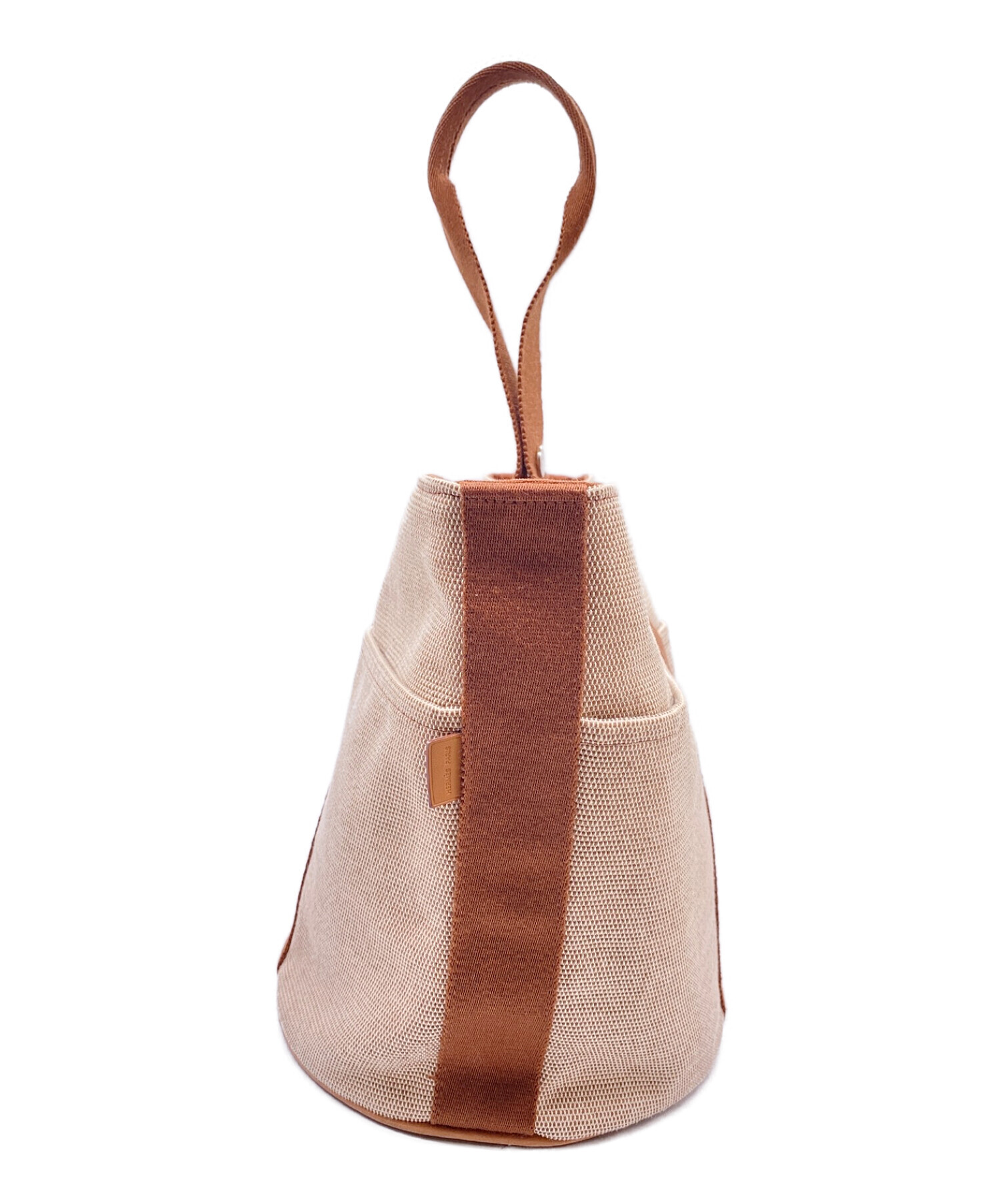 中古・古着通販】HERMES (エルメス) サクソーMM ブラウン×ベージュ