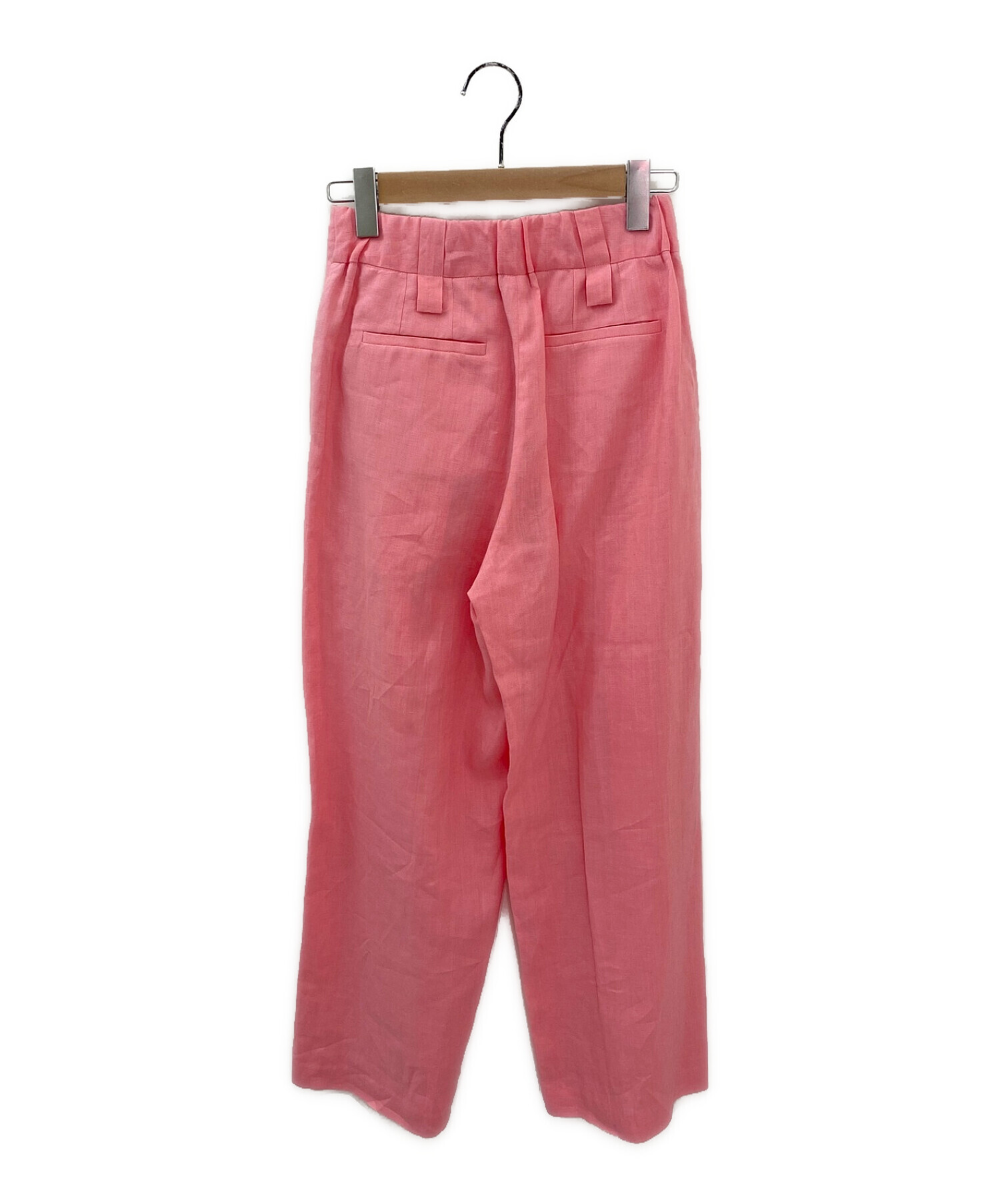 マイラン MYLAN 20SS リネン パンツ ピンク M マイラン パンツ A6318P  