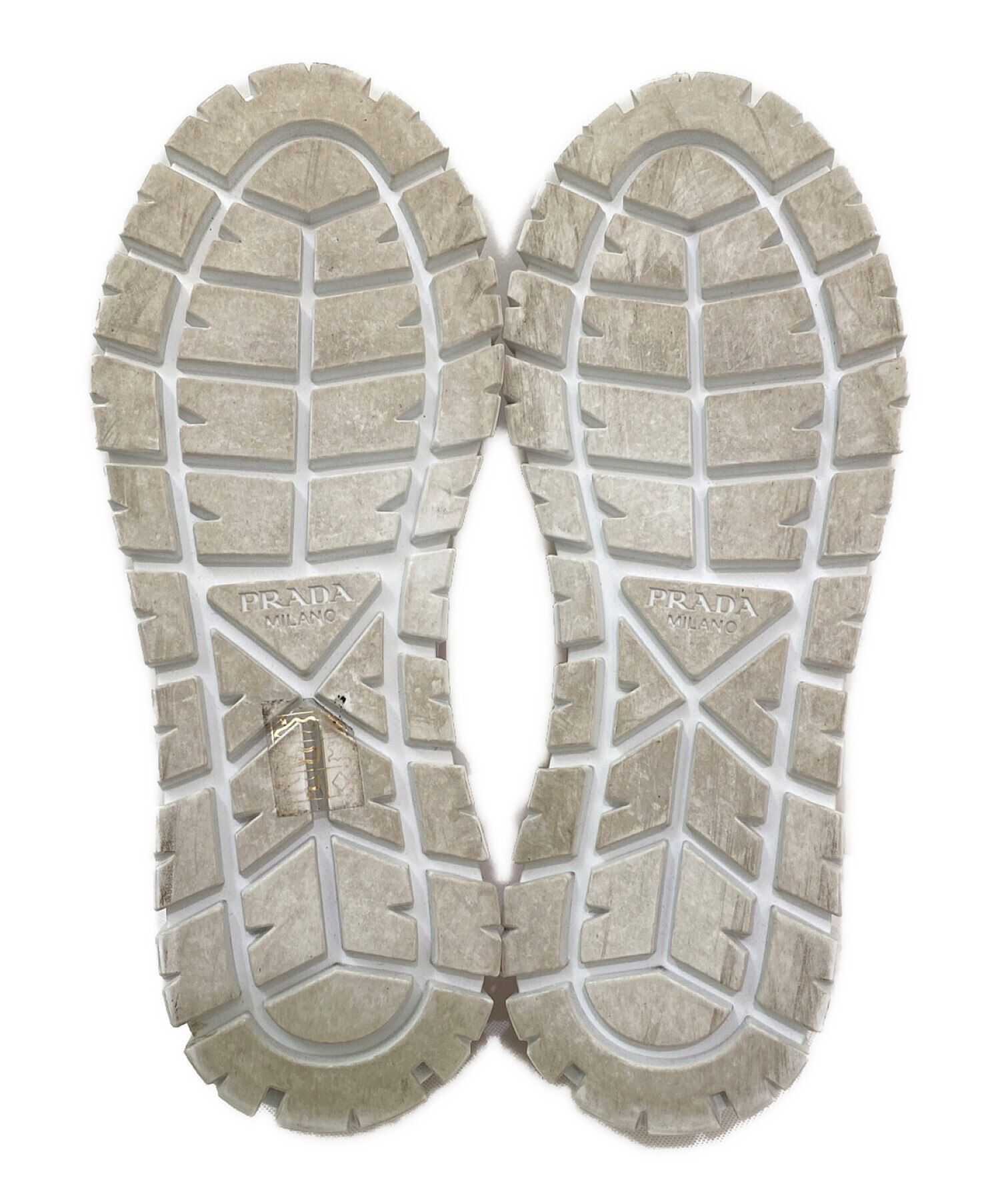 ☆PRADA ナイロンギャバジン スニーカー 大人気☆ PRADA】プラダ ダブルホイール ナイロンギャバジン スニーカー