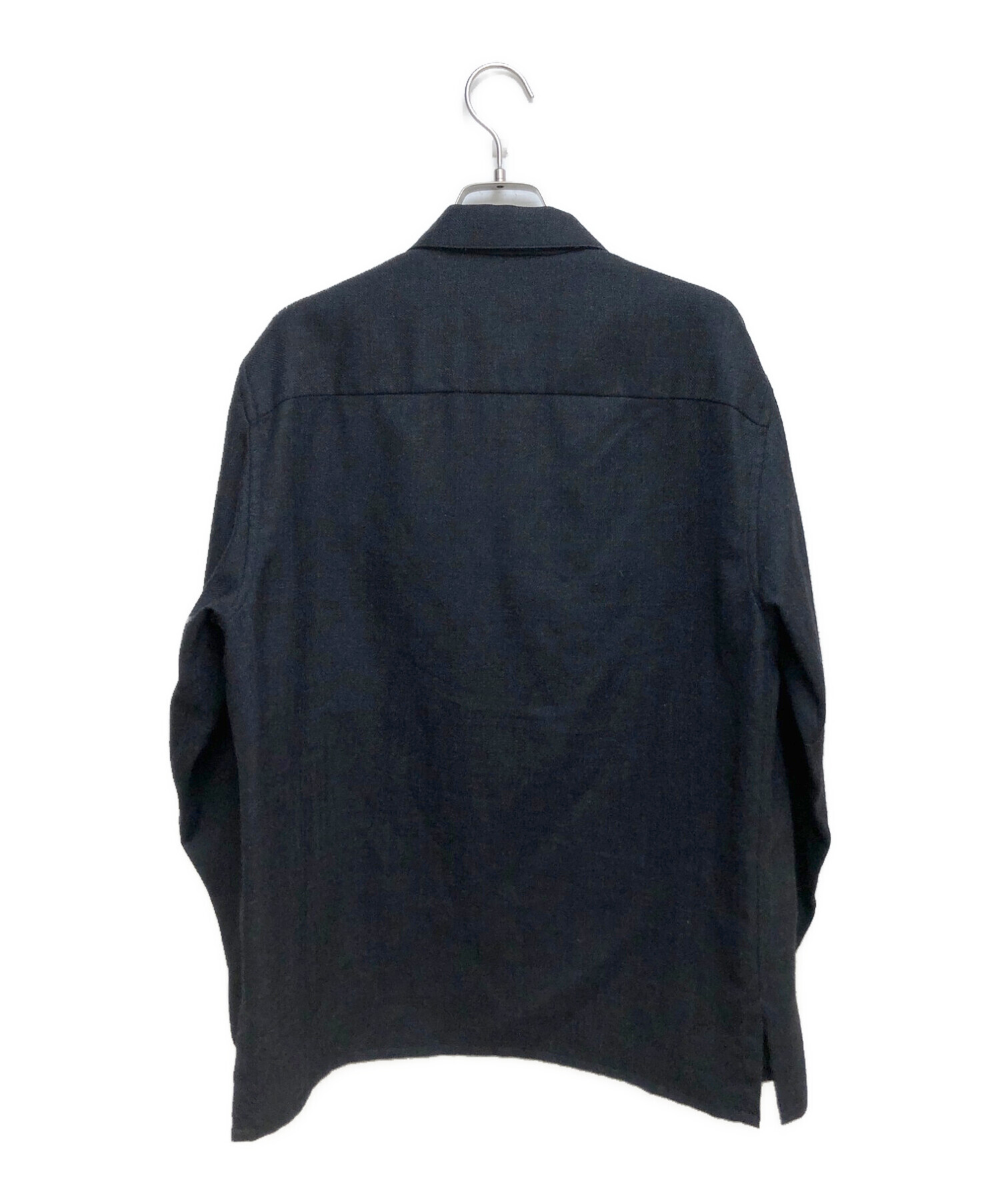 中古・古着通販】HERMES (エルメス) ジップシャツ グレー サイズ:40