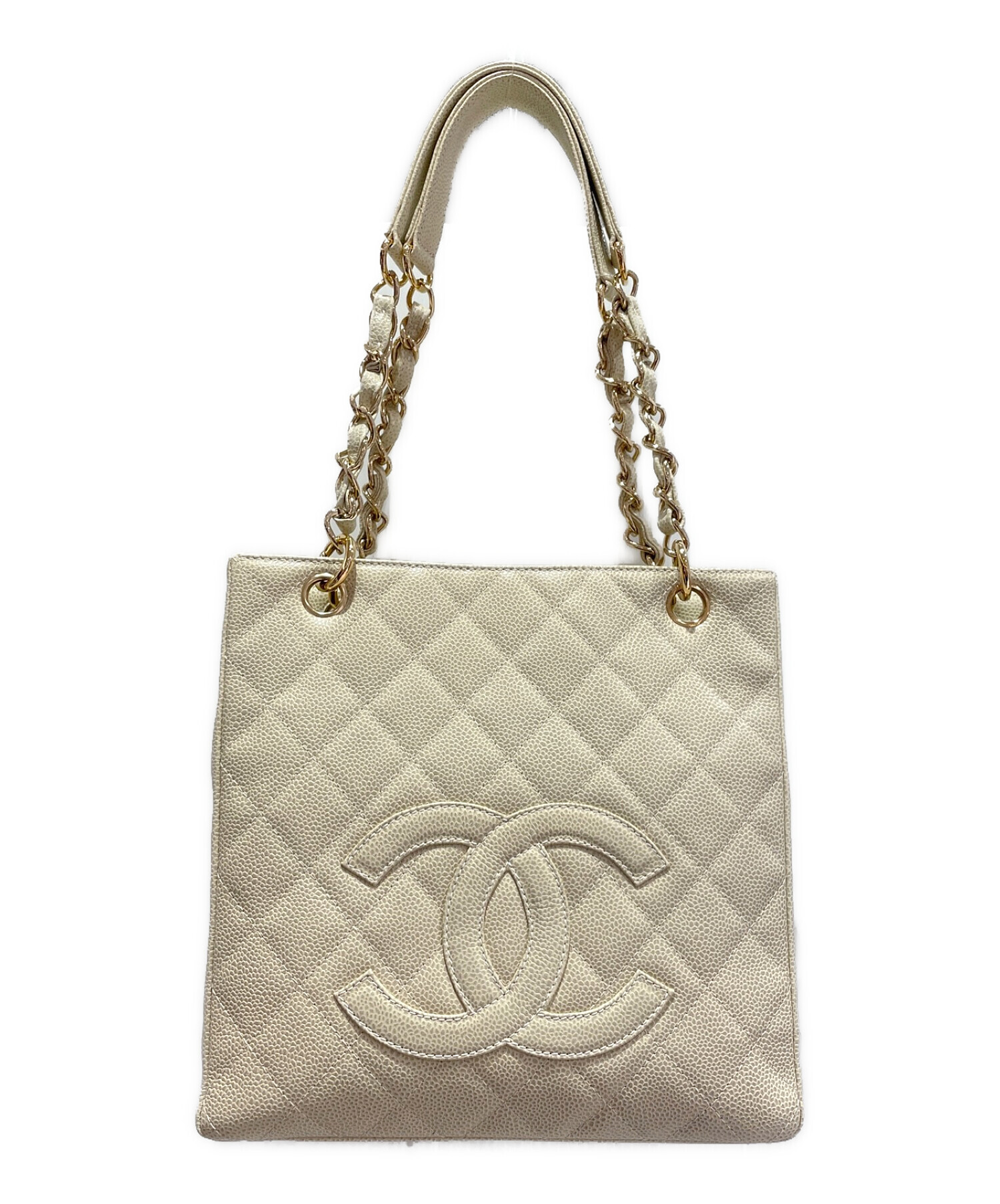 中古・古着通販】CHANEL (シャネル) マトラッセチェーントートバッグ 