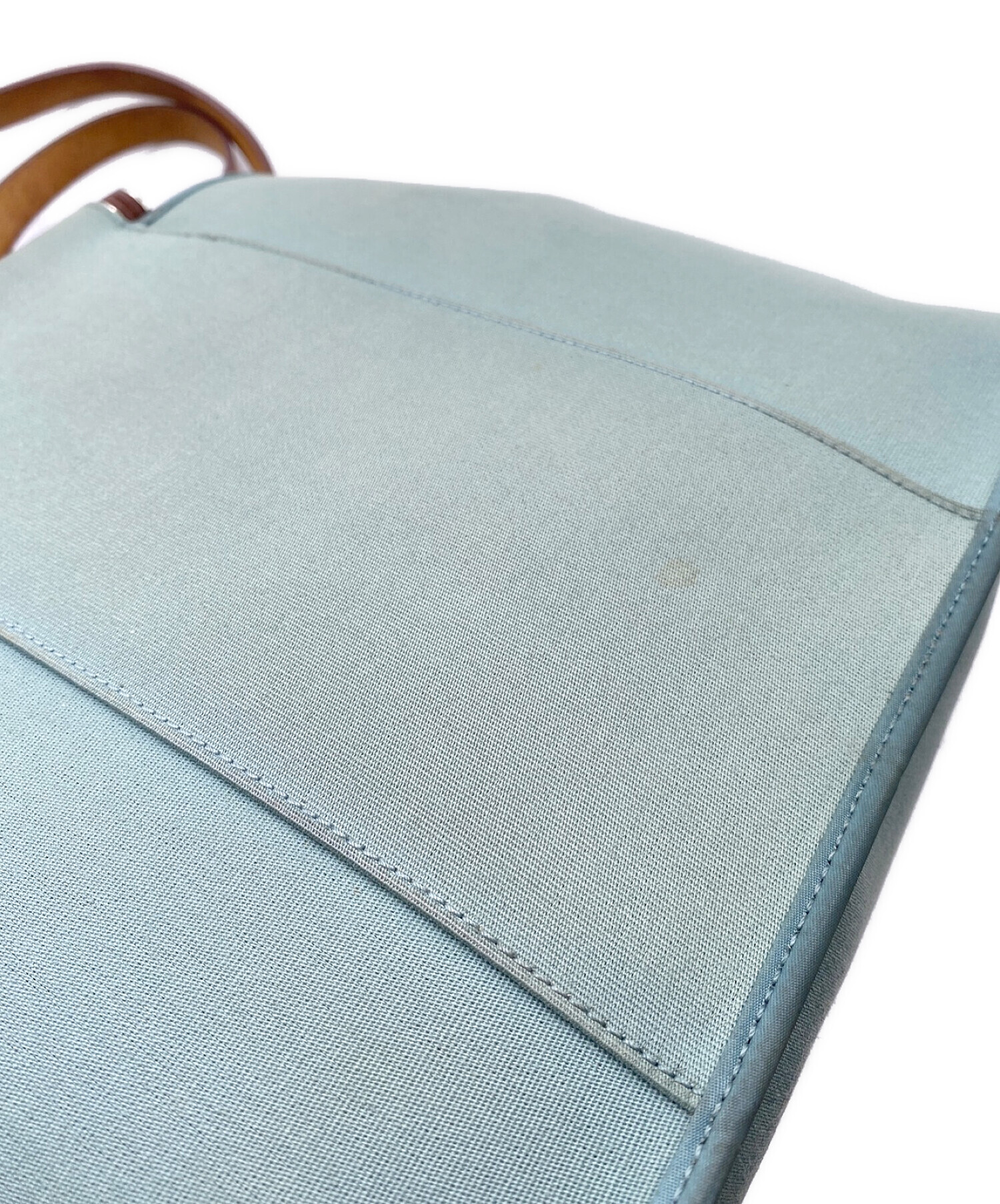 中古・古着通販】HERMES (エルメス) カバックGM スカイブルー サイズ 