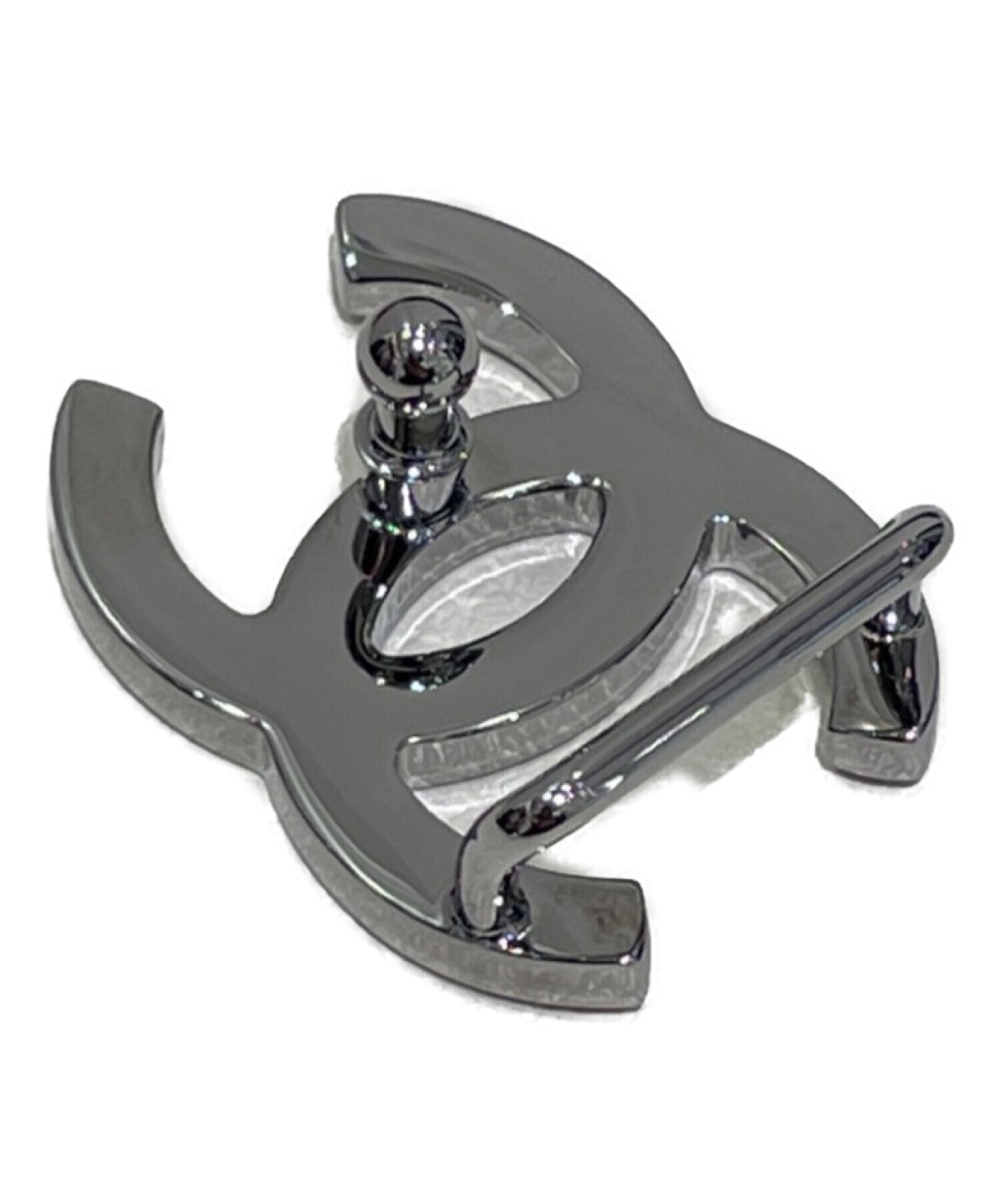 中古・古着通販】CHANEL (シャネル) ココマークエナメルベルト レッド