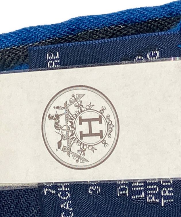 中古・古着通販】HERMES (エルメス) CARRE H100 LAST NIGHT ネイビー