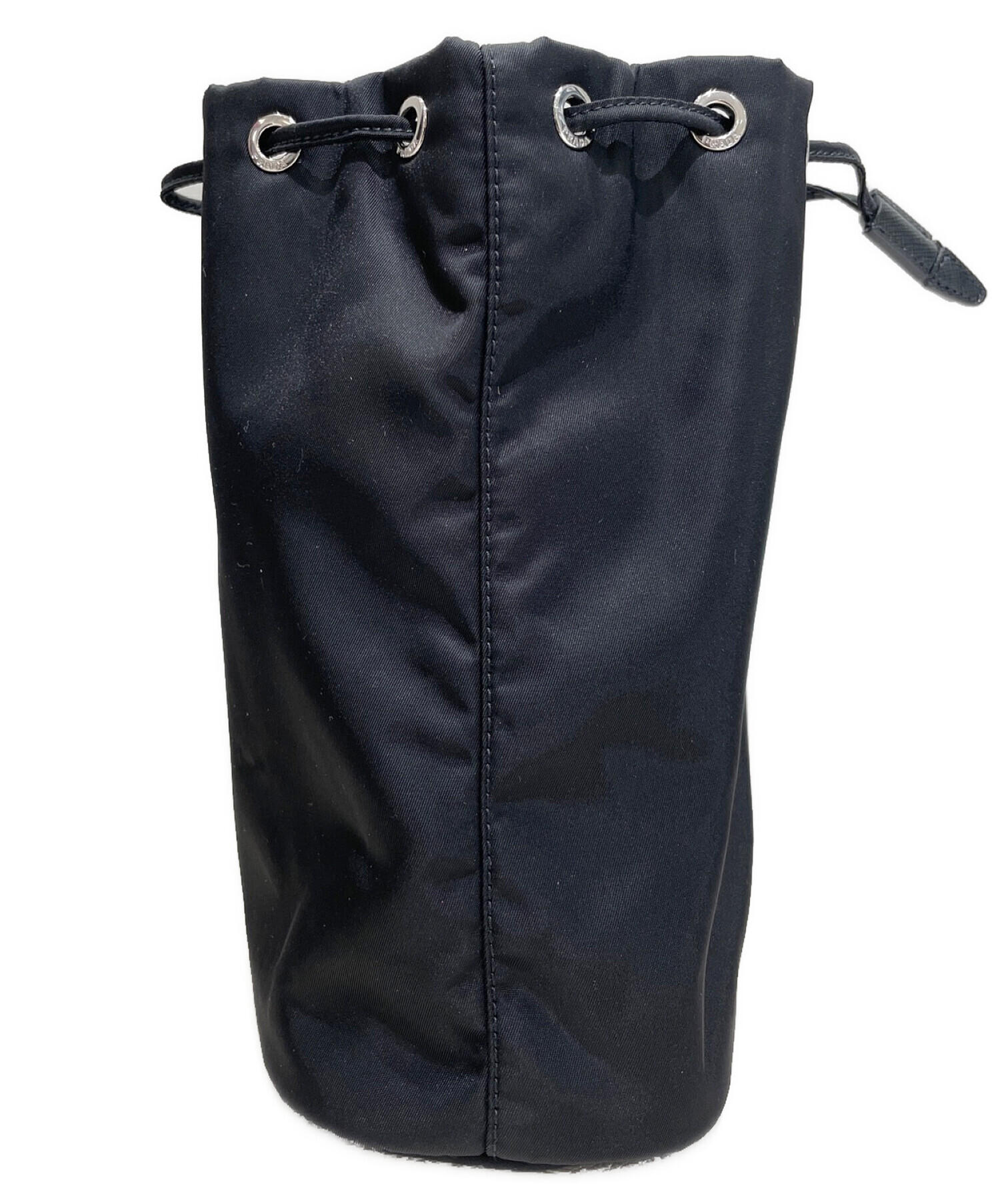 中古・古着通販】PRADA (プラダ) 巾着ポーチ ブラック サイズ