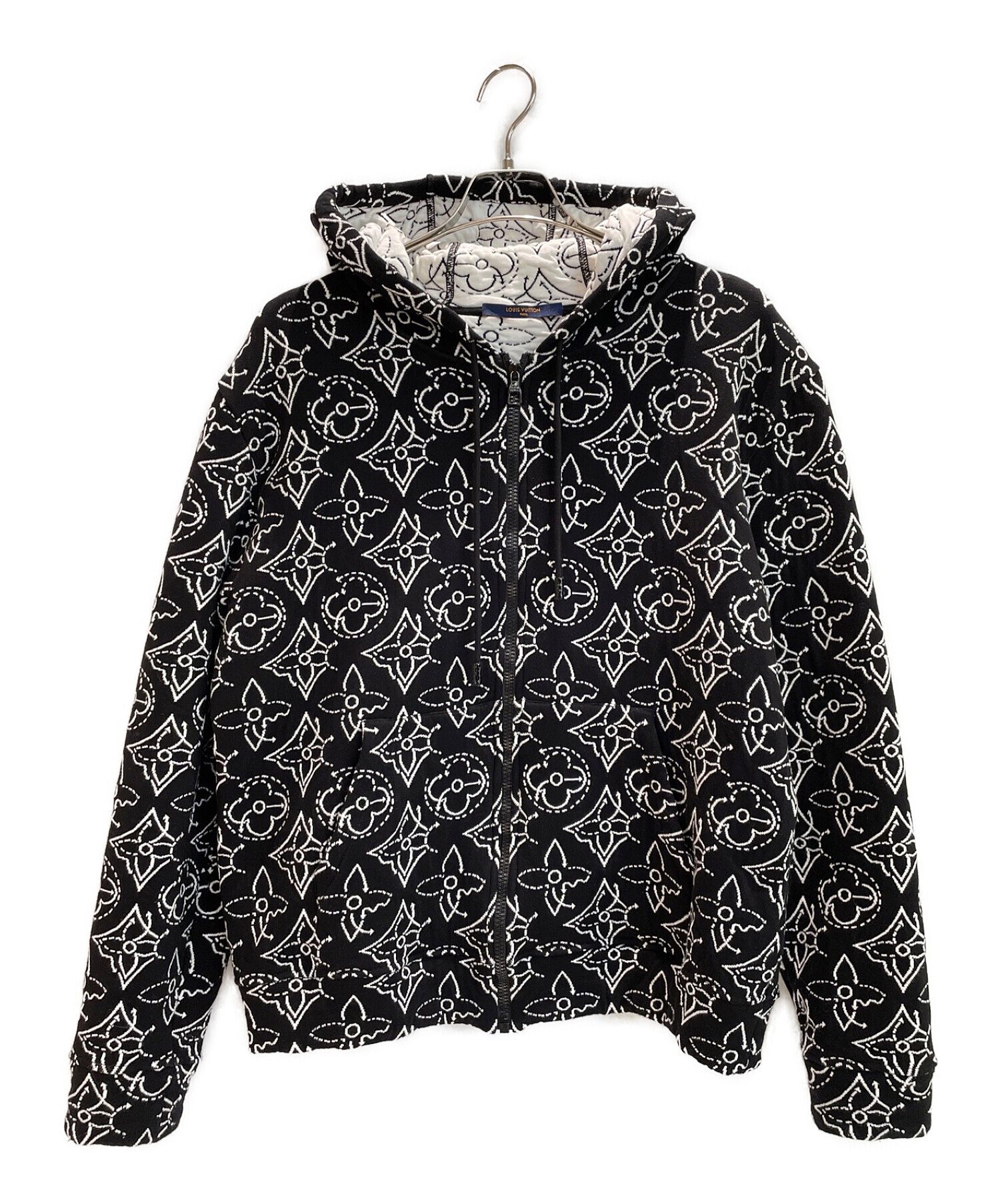 大特価 ルイヴィトン Louis Vuitton NBA メンズ パーカー 中古・古着通販】LOUIS VUITTON (ルイ ヴィトン) NBAモノグラムジップ