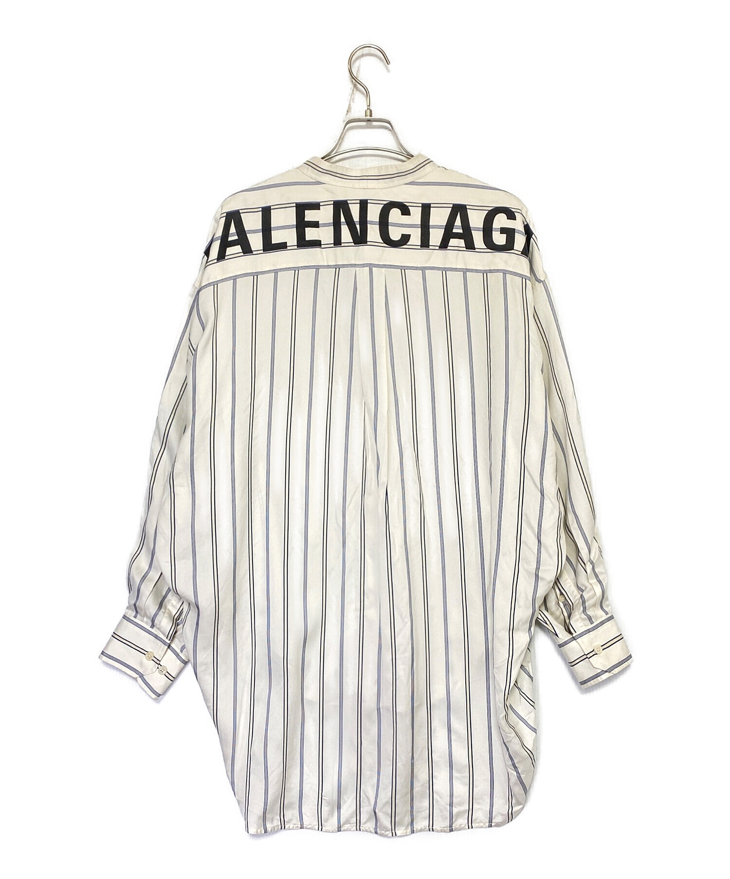 中古・古着通販】BALENCIAGA (バレンシアガ) ストライプシャツ サイズ