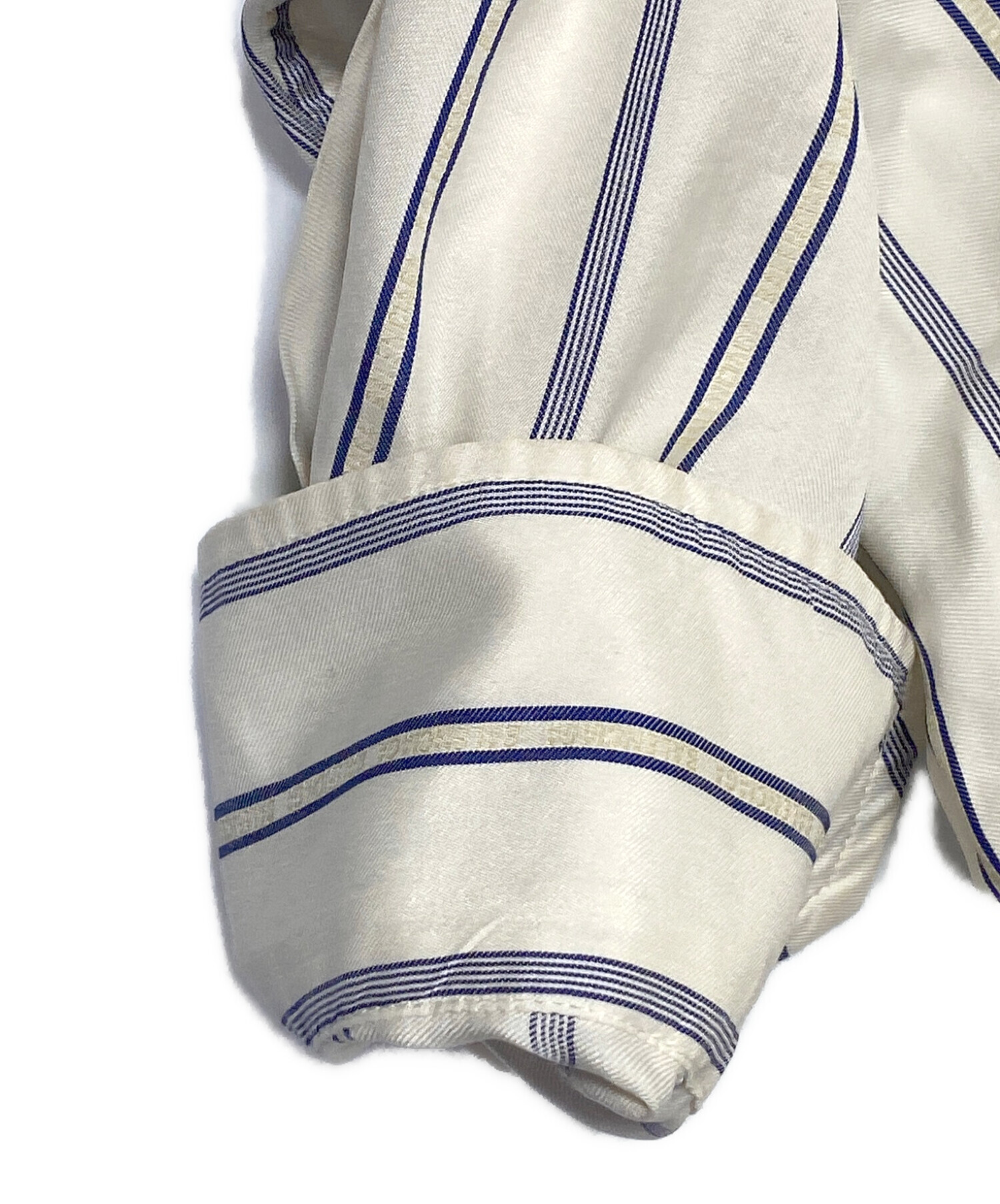 中古・古着通販】BALENCIAGA (バレンシアガ) ストライプシャツ サイズ