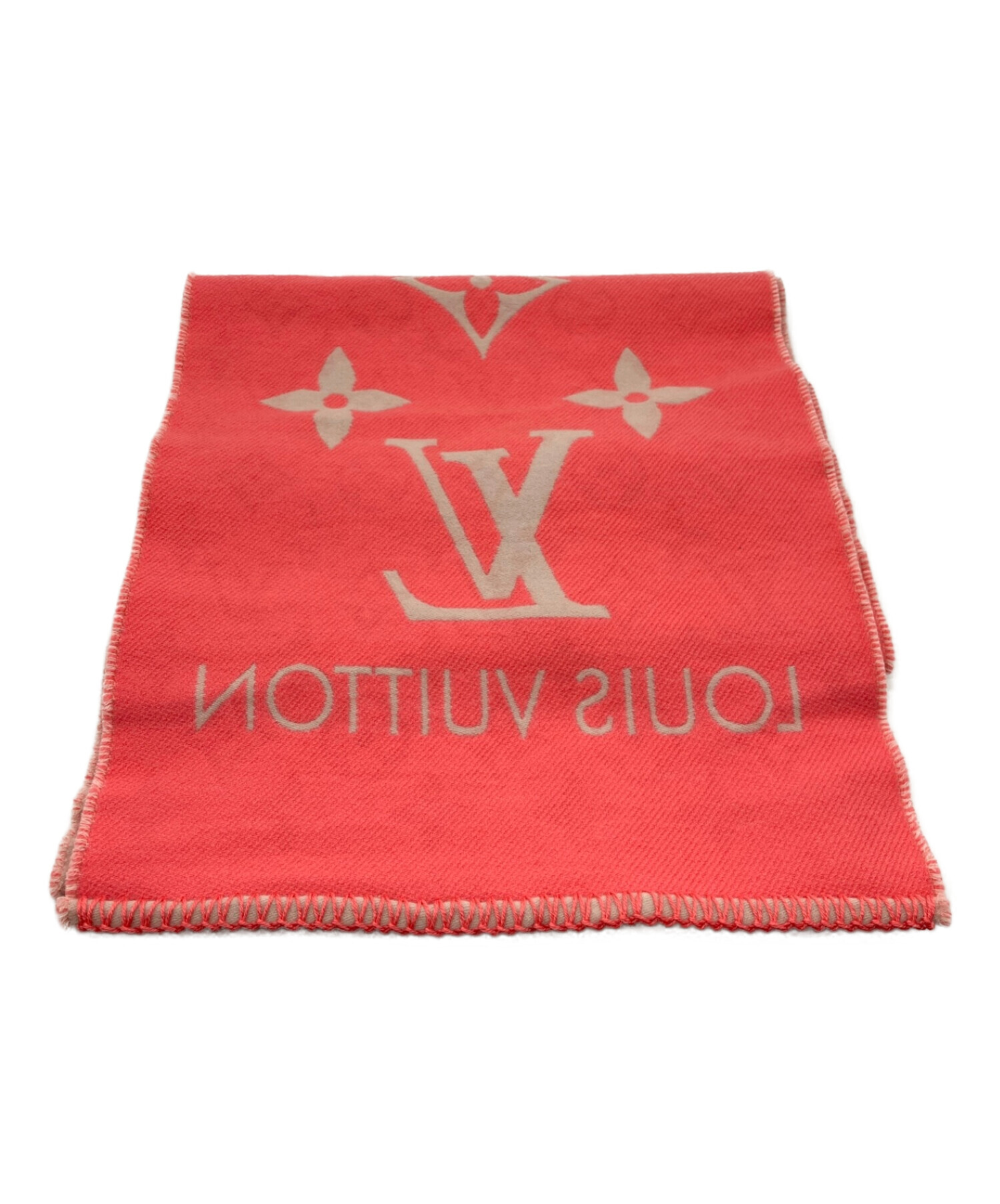 中古・古着通販】LOUIS VUITTON (ルイ ヴィトン) シルク混ロゴマフラー