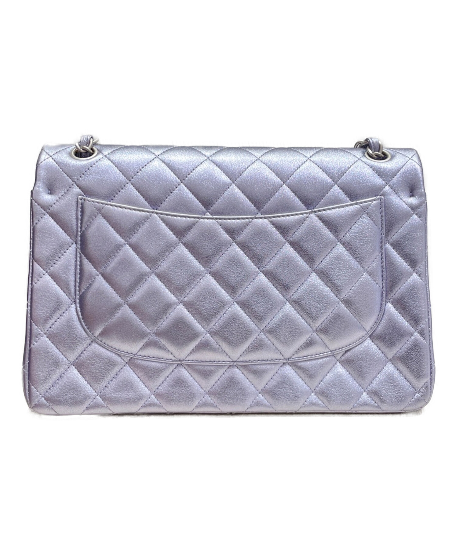 中古・古着通販】CHANEL (シャネル) マトラッセ30 メタリックパープル 