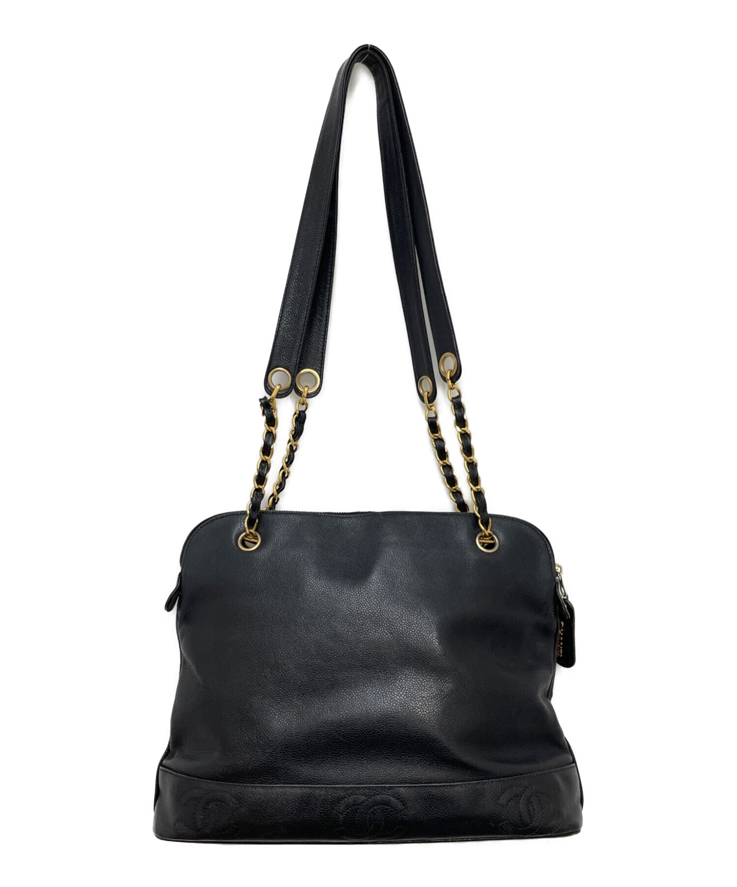 中古・古着通販】CHANEL (シャネル) トリプルココ チェーントート 