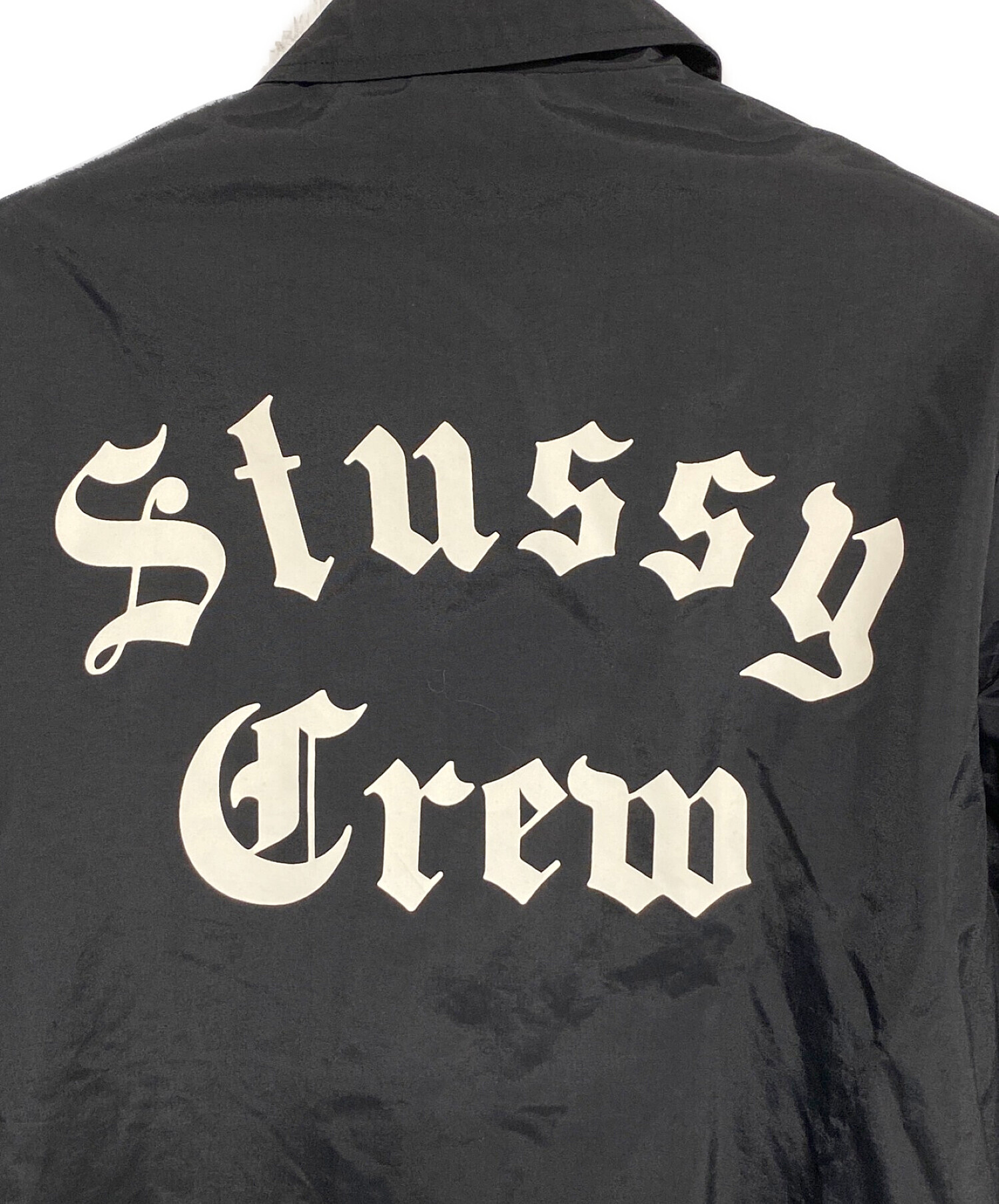 中古・古着通販】stussy (ステューシー) コーチジャケット ブラック