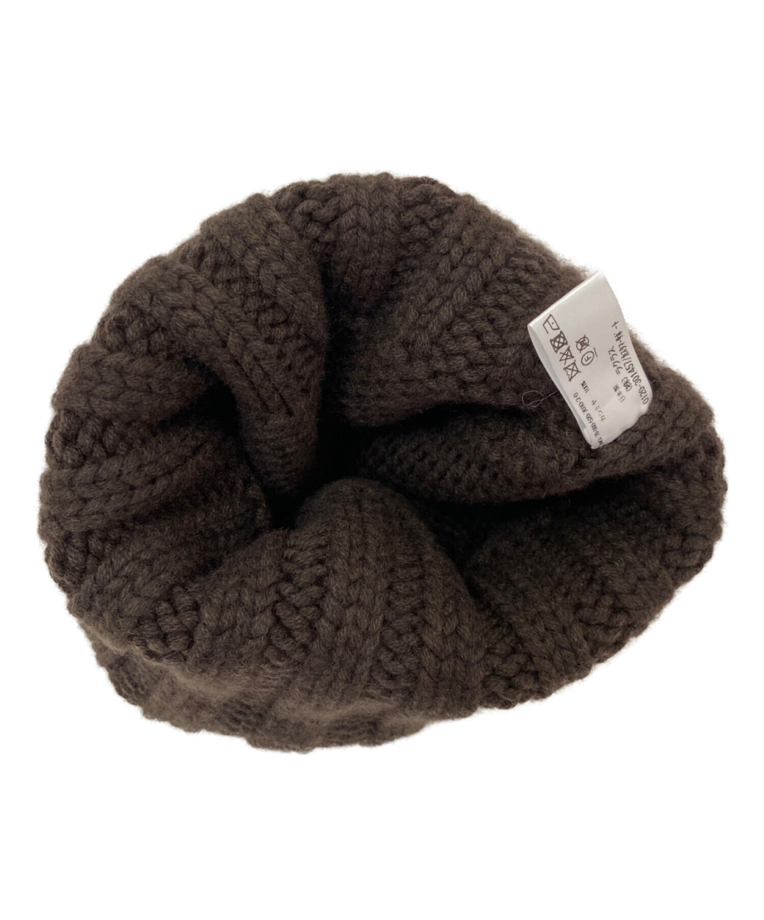 新品未使用【Deuxieme Classe】カシミヤニットキャップ　ブラウン 中古・古着通販】DEUXIEME CLASSE (ドゥーズィエム クラス) カシミヤ