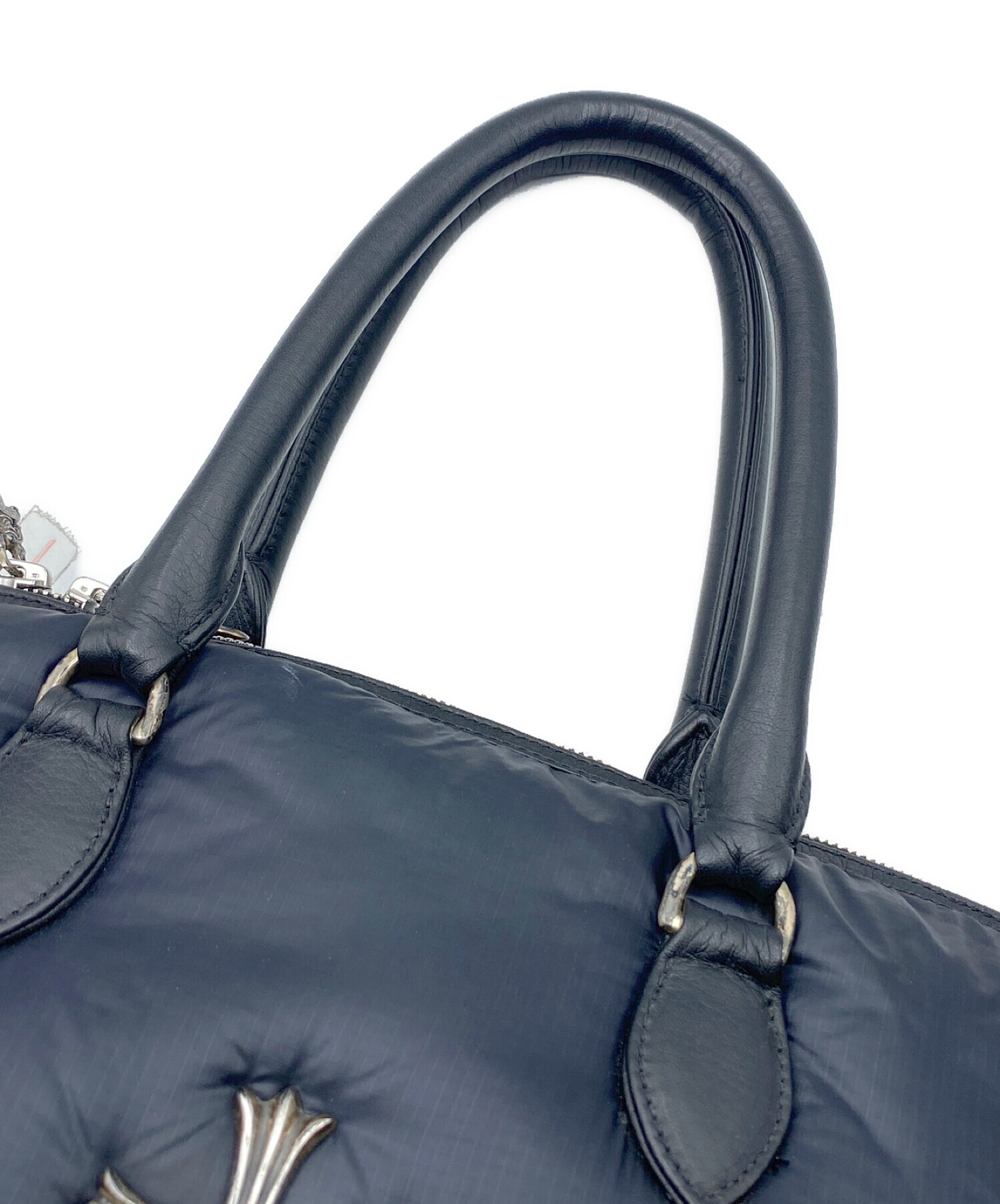 中古・古着通販】CHROME HEARTS (クロムハーツ) ナイロン切替 MOバッグ