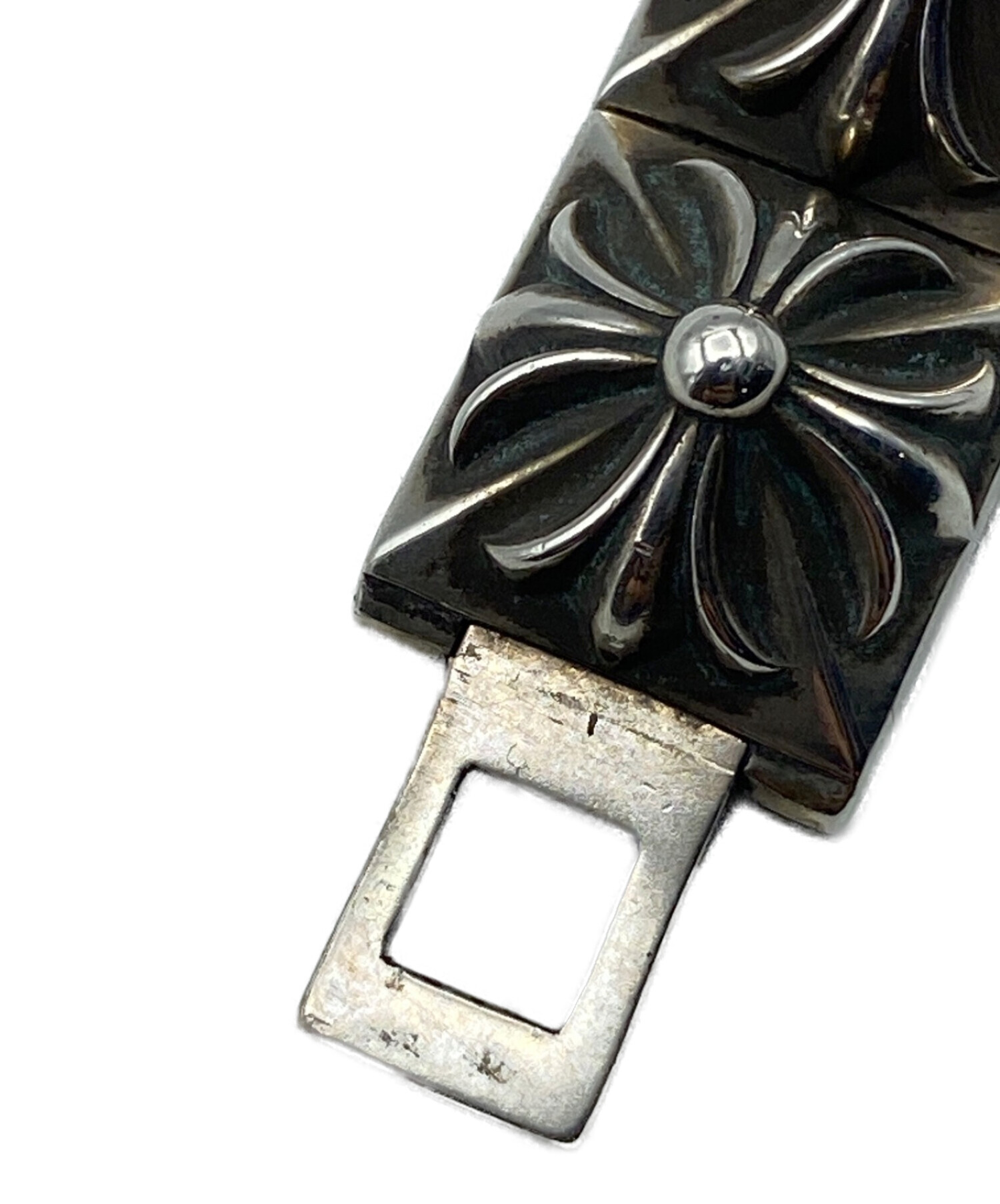 中古・古着通販】CHROME HEARTS (クロムハーツ) PYRAMID HINGED
