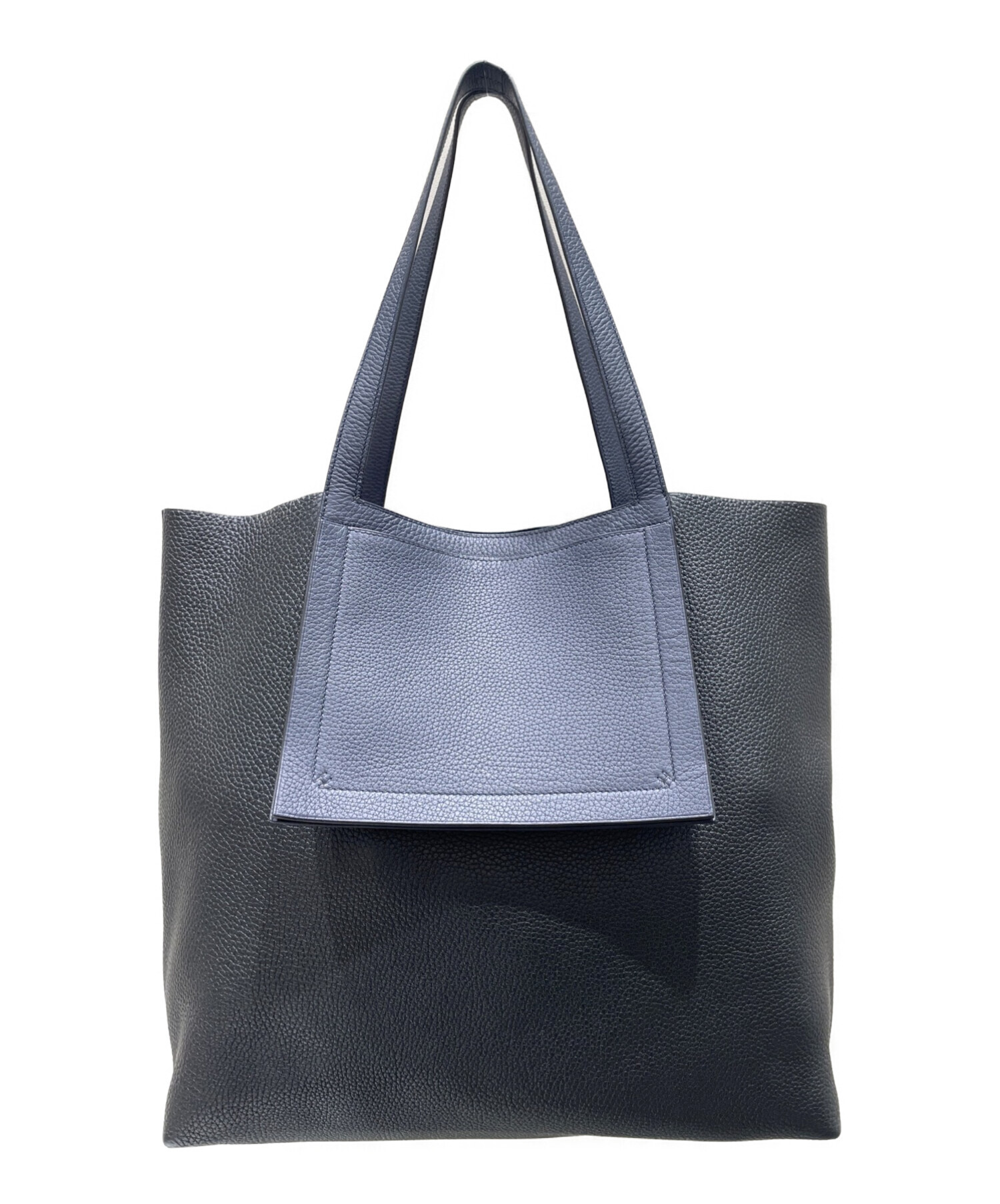 [送料込み] 新品未使用　HERMESカバセリエ46 ノアール 中古・古着通販】HERMES (エルメス) カバセリエ46 ブラック×ネイビー
