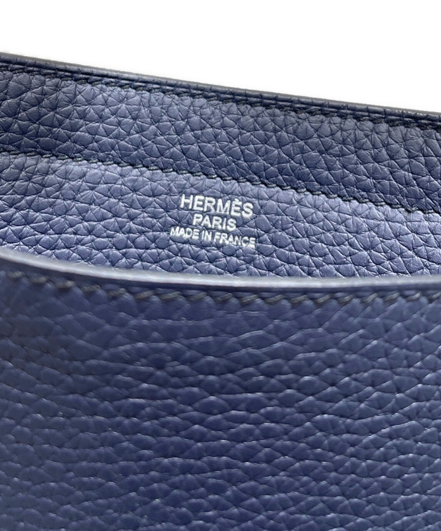 中古・古着通販】HERMES (エルメス) カバセリエ46 ブラック×ネイビー