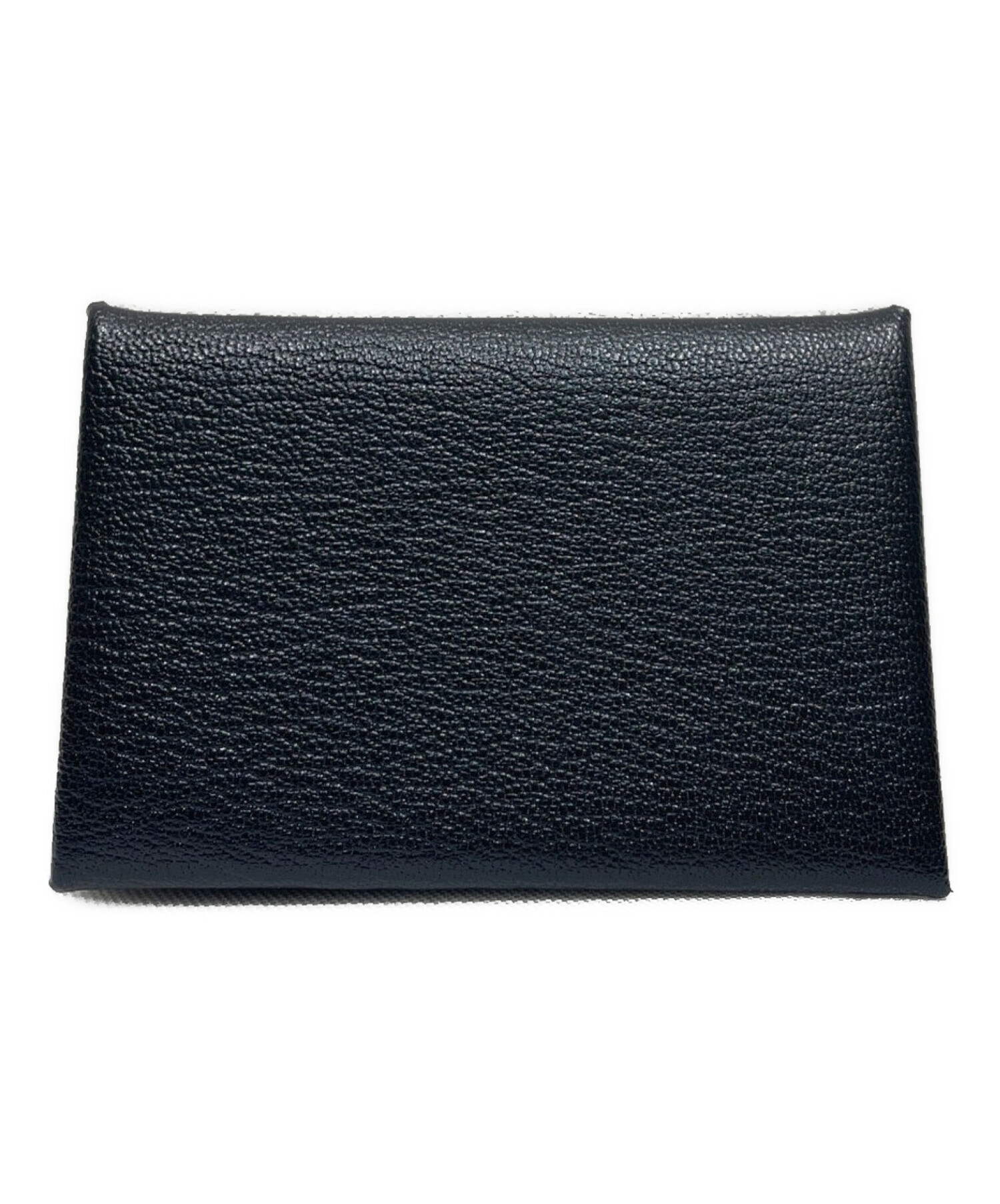 中古・古着通販】HERMES (エルメス) カルヴィ カードケース ノワール 