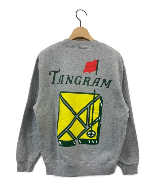 未使用　TANGRAM タングラム　トレーナー　スウェット　グレー　マスターズ 中古・古着通販】TANGRAM (タングラム) スウェット グレー サイズ:S
