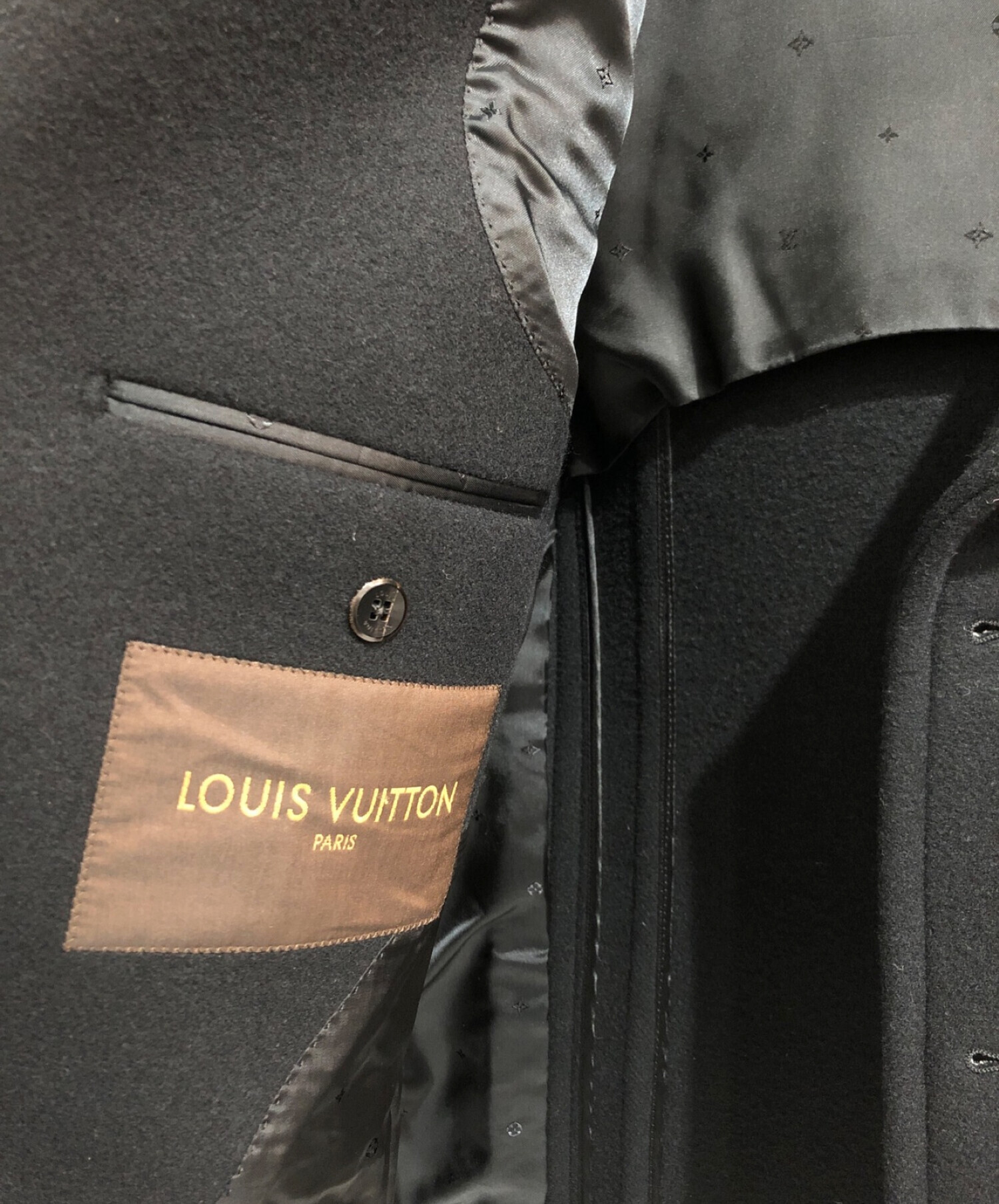 中古・古着通販】LOUIS VUITTON (ルイ ヴィトン) メルトンPコート