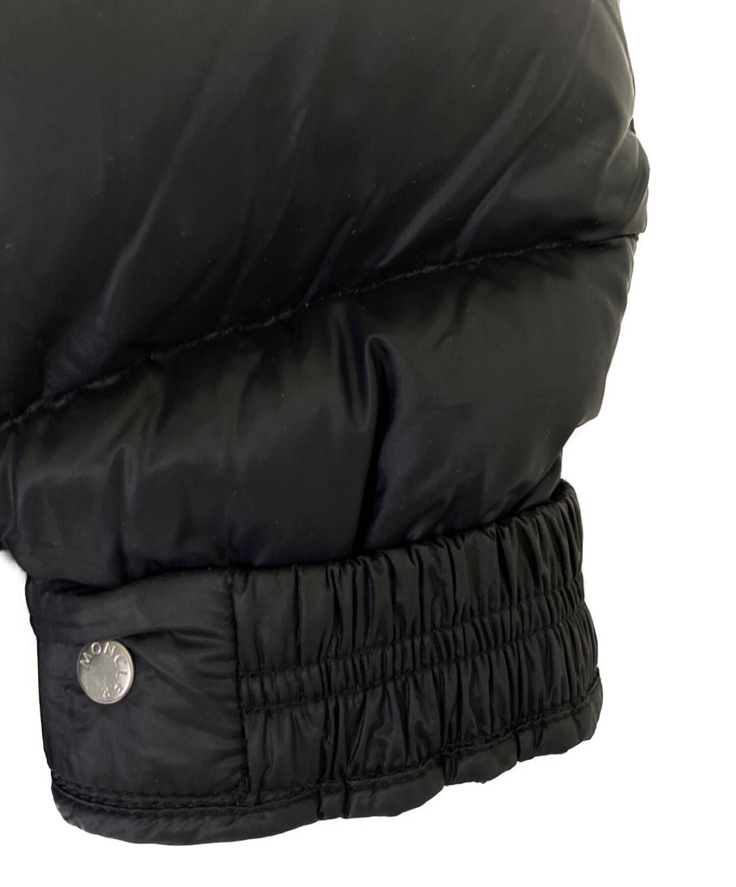 中古・古着通販】MONCLER (モンクレール) SASSIERE GIUBBOTTO ブラック