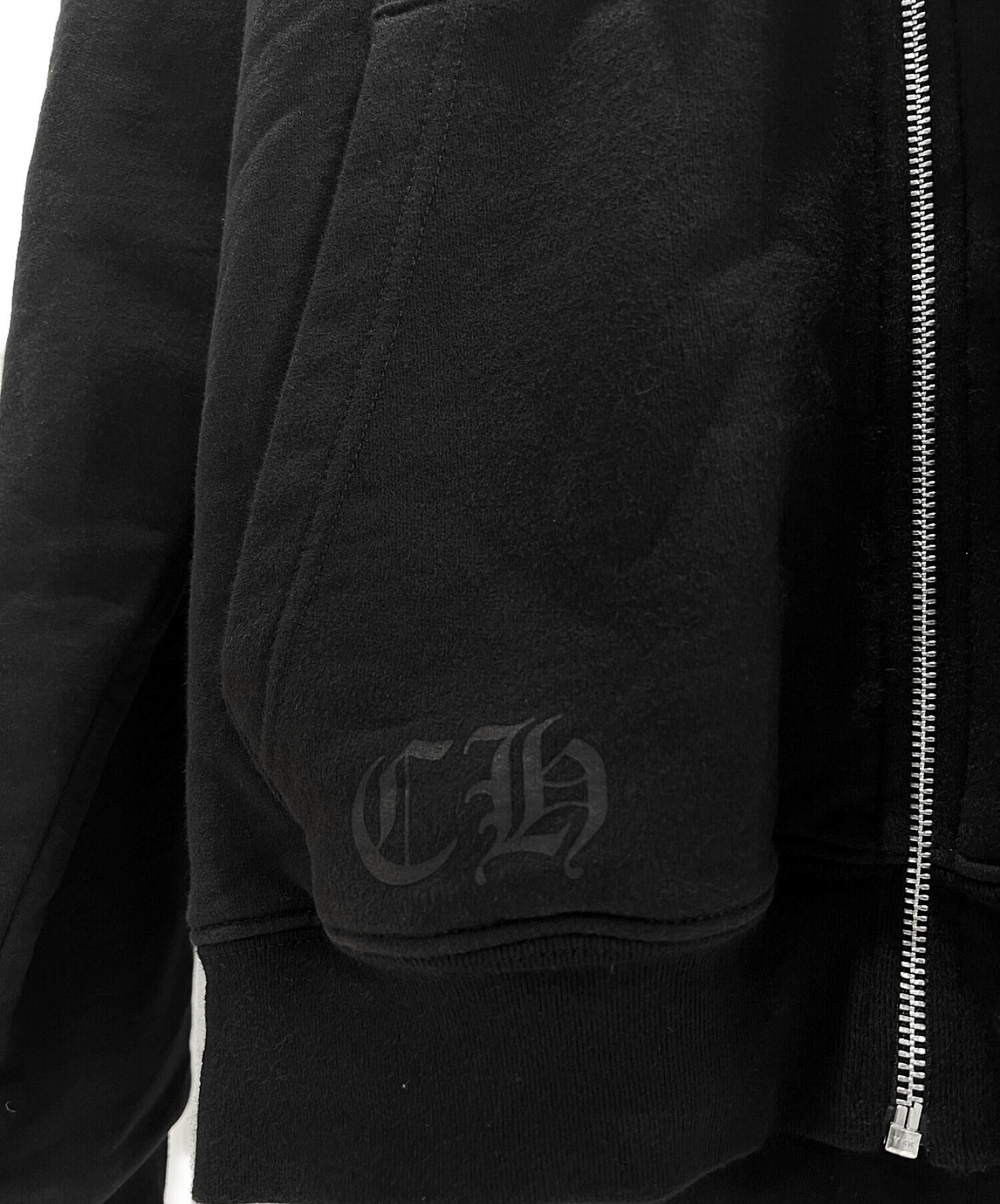Chrome Hearts クロムハーツ Letters Sleeve Hoodie パーカー 中古・古着通販】CHROME HEARTS (クロムハーツ) Letters Sleeve