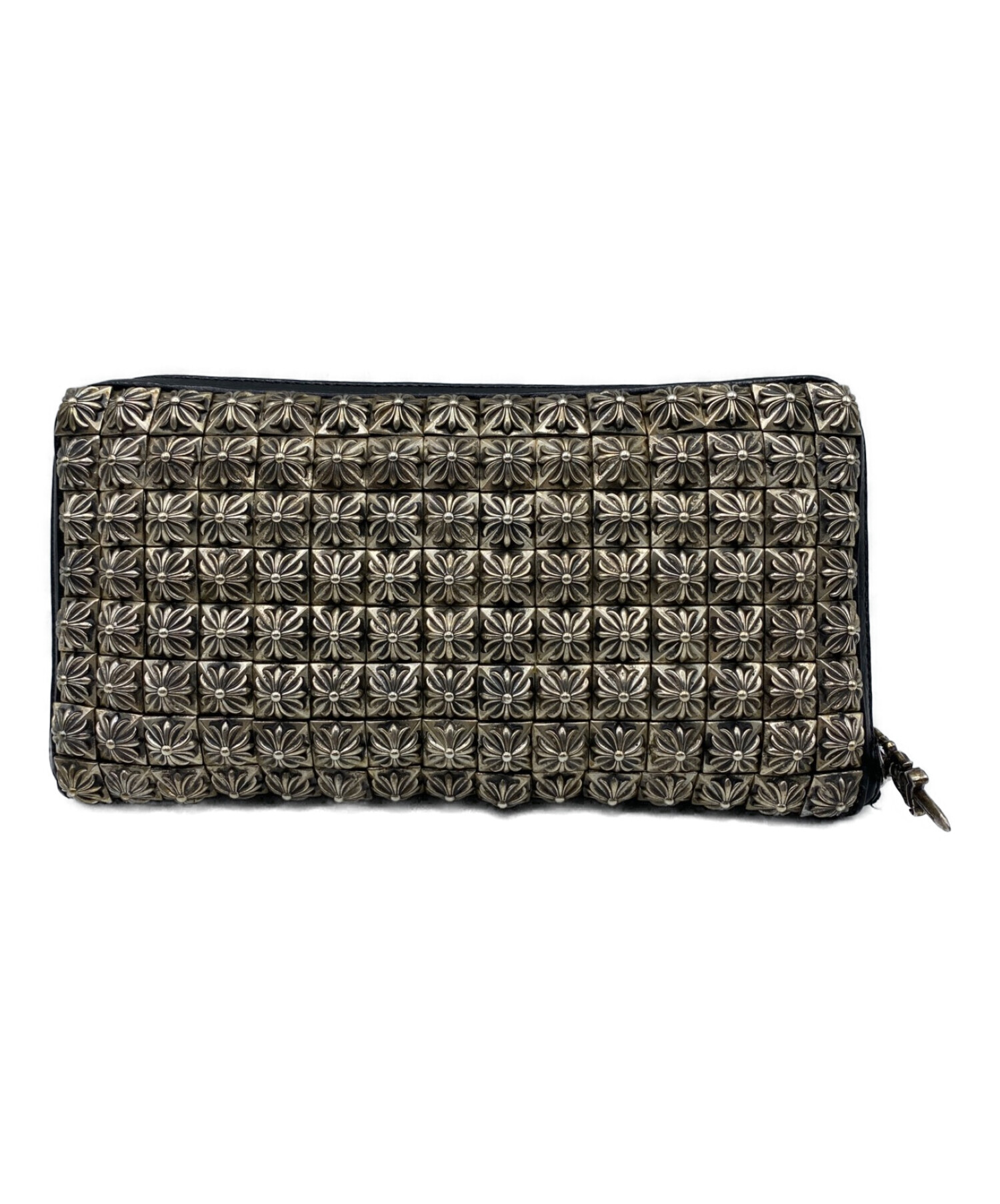 クロムハーツ　財布　中古美品 中古・古着通販】CHROME HEARTS (クロムハーツ) ピラミッドスタッズ