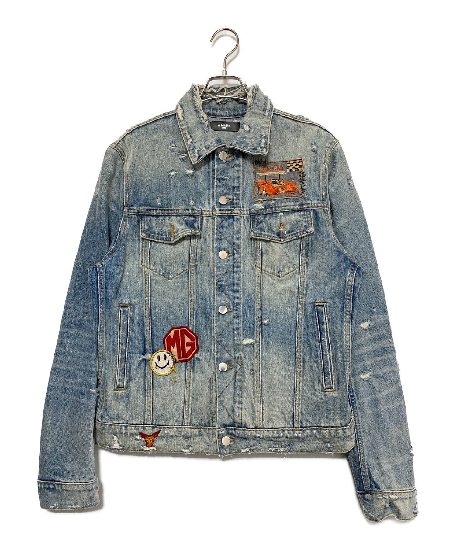 AMIRI ブーツカットデニム ライトブルー AMIRI ライトブルー AMIRI ブーツカットデニム ライトブルー