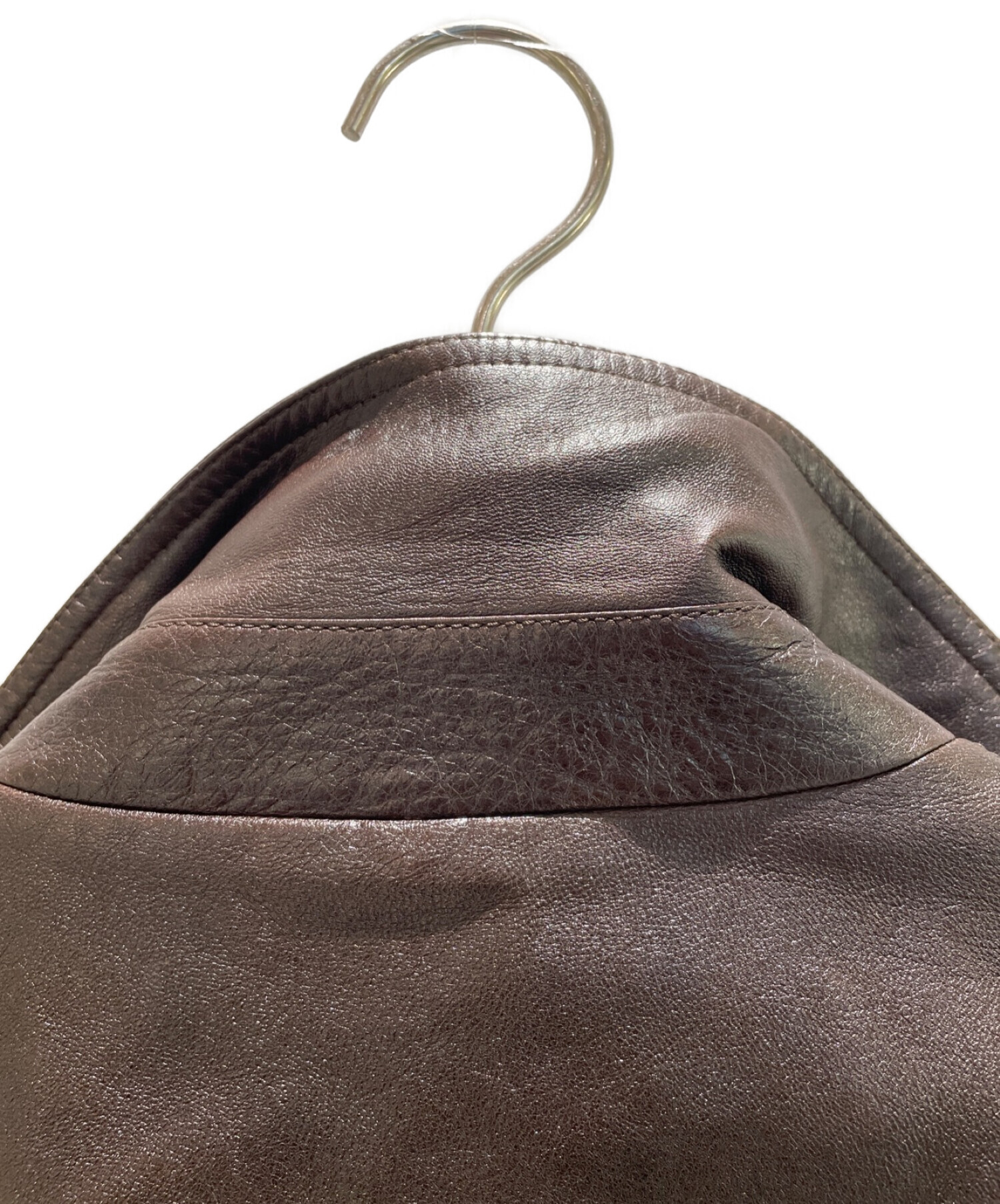 中古・古着通販】CELINE (セリーヌ) レザートラッカージャケット 