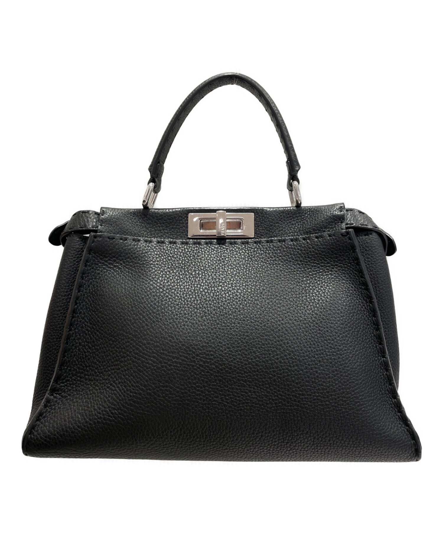 中古・古着通販】FENDI (フェンディ) ピーカブーミディアム ブラック 