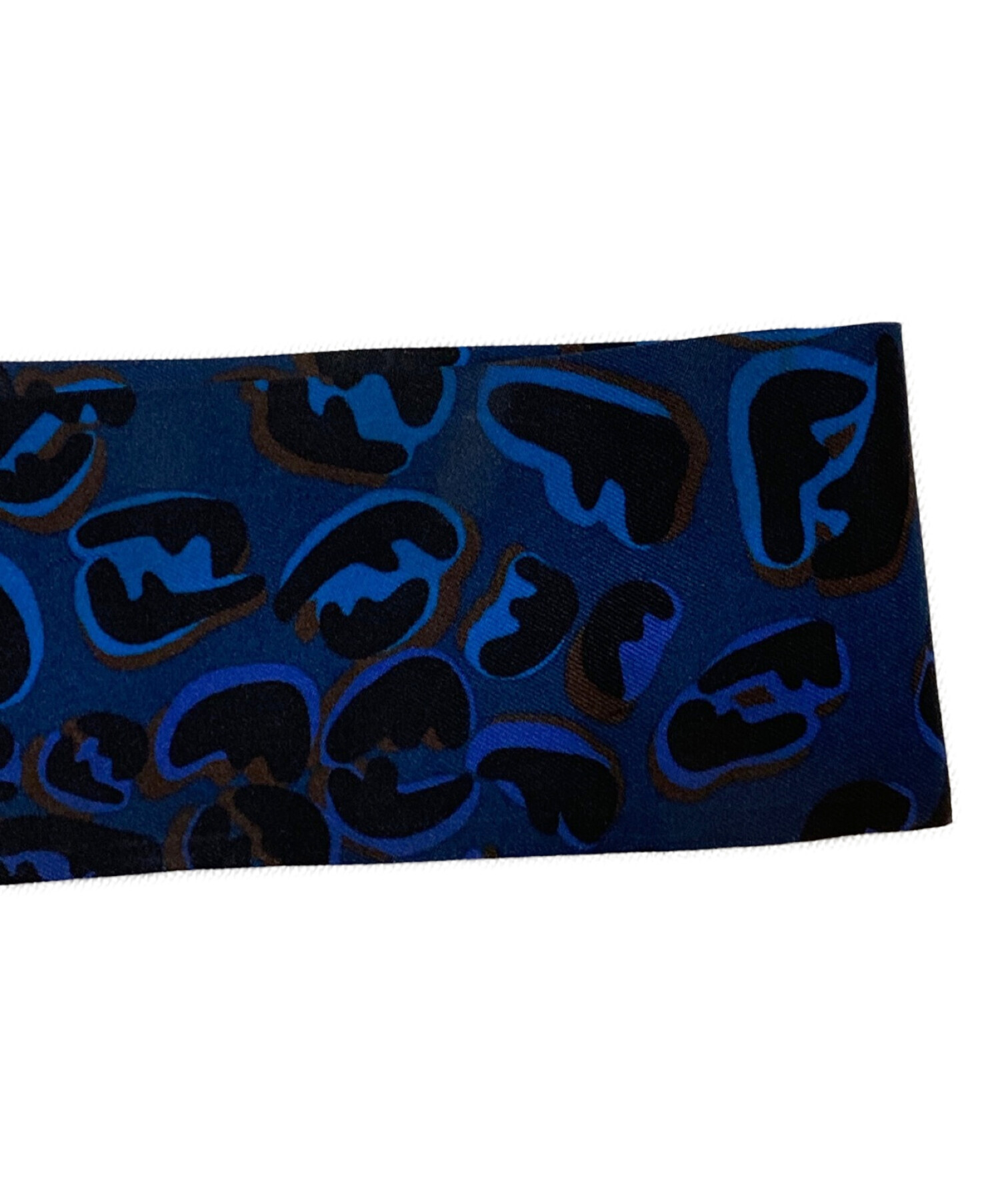 中古・古着通販】FENDI (フェンディ) ラッピースカーフ ネイビー