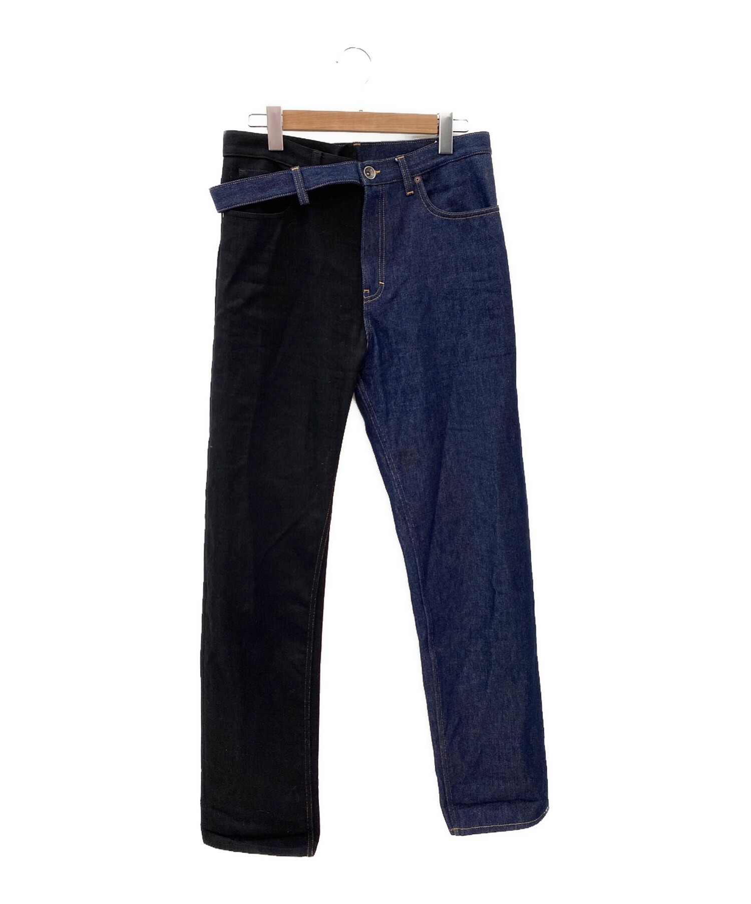 Maison Margiela ツートーンデニム 中古・古着通販】Maison Margiela (メゾンマルジェラ) ツートンデニム