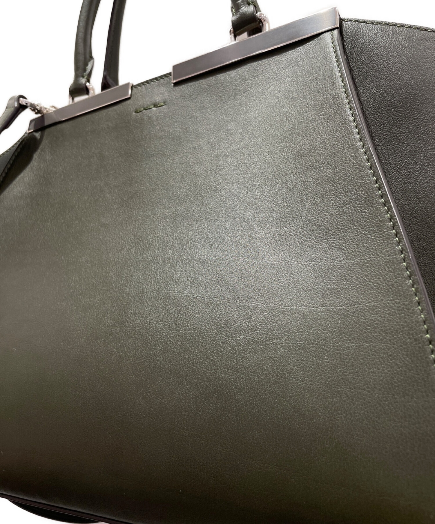 中古・古着通販】FENDI (フェンディ) トロワジュール モスグリーン 