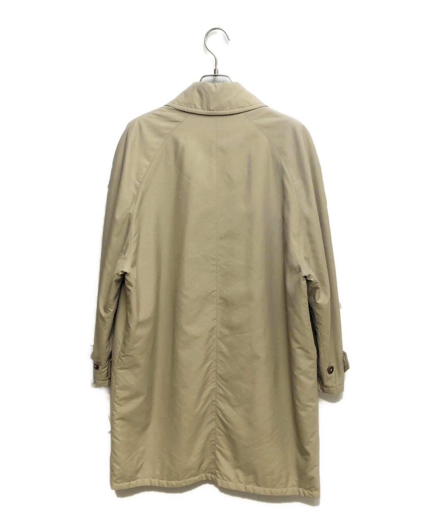 HERMES エルメス ベージュ ステンカラーコート 21080601_1.jpg