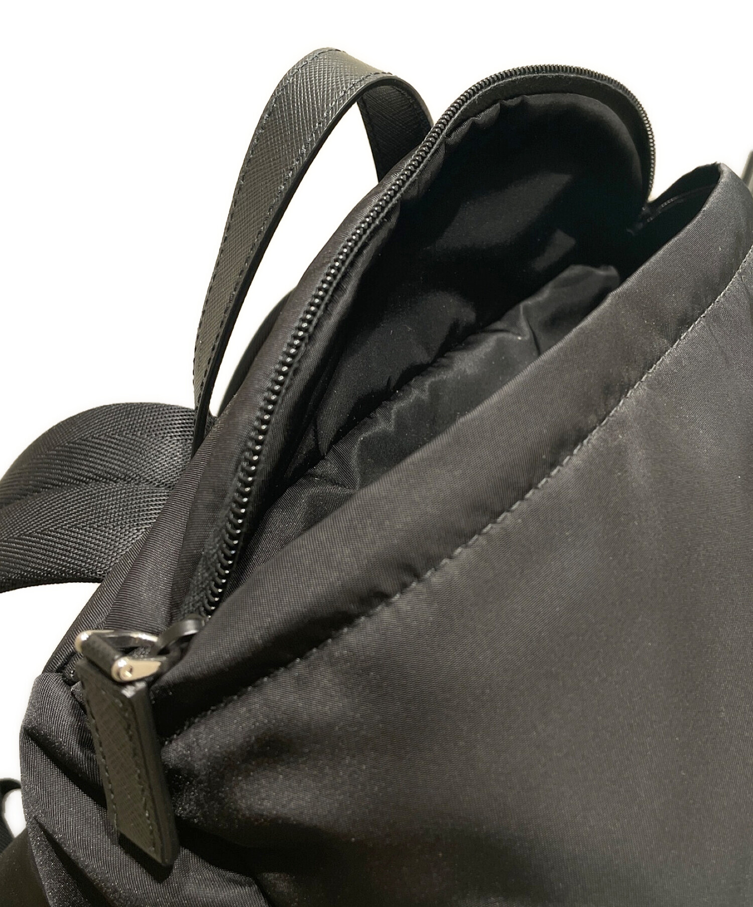 中古・古着通販】PRADA (プラダ) Re-Nylon xサフィアーノレザー バック