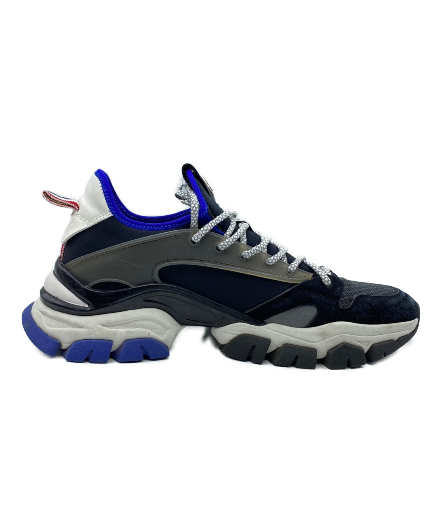 美品✨ モンクレールTerence Scarpa メンズ 26cm相当 中古・古着通販】MONCLER (モンクレール) TREVOR SCARPA ブラック